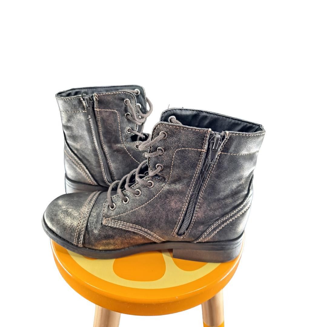Other Justice Girls Zip Up Boots Size 7 Size ONE SIZE - 3 Thumbnail