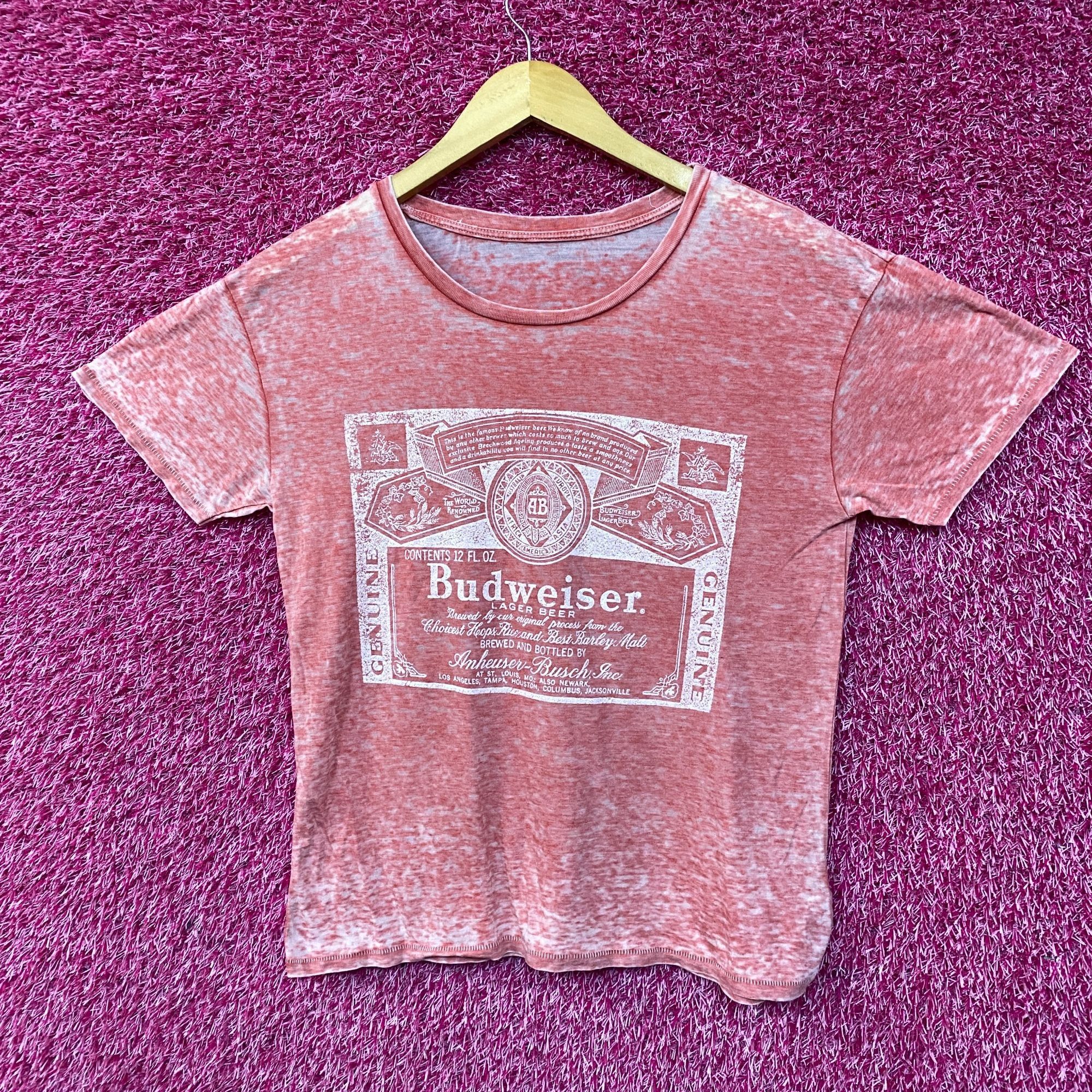 Junk Food Budweiser 1980'S Logo Croptop small Size S / US 4 / IT 40 - 1 Thumbnail