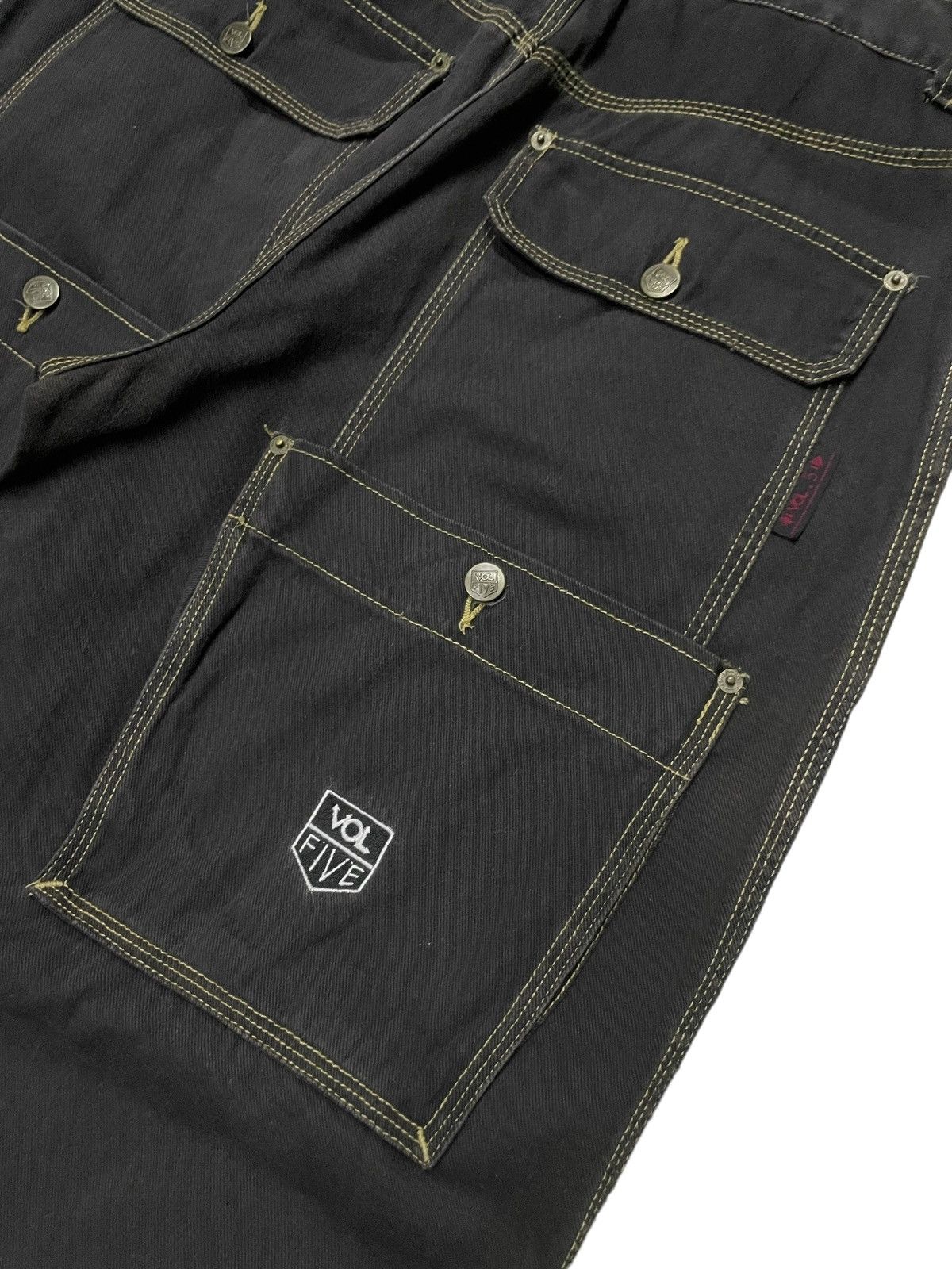 JNCO × Vintage Y2K Volume 5 Baggy Double Pocket Skate Rap Baggy Jeans Size US 32 / EU 48 - 6 Thumbnail