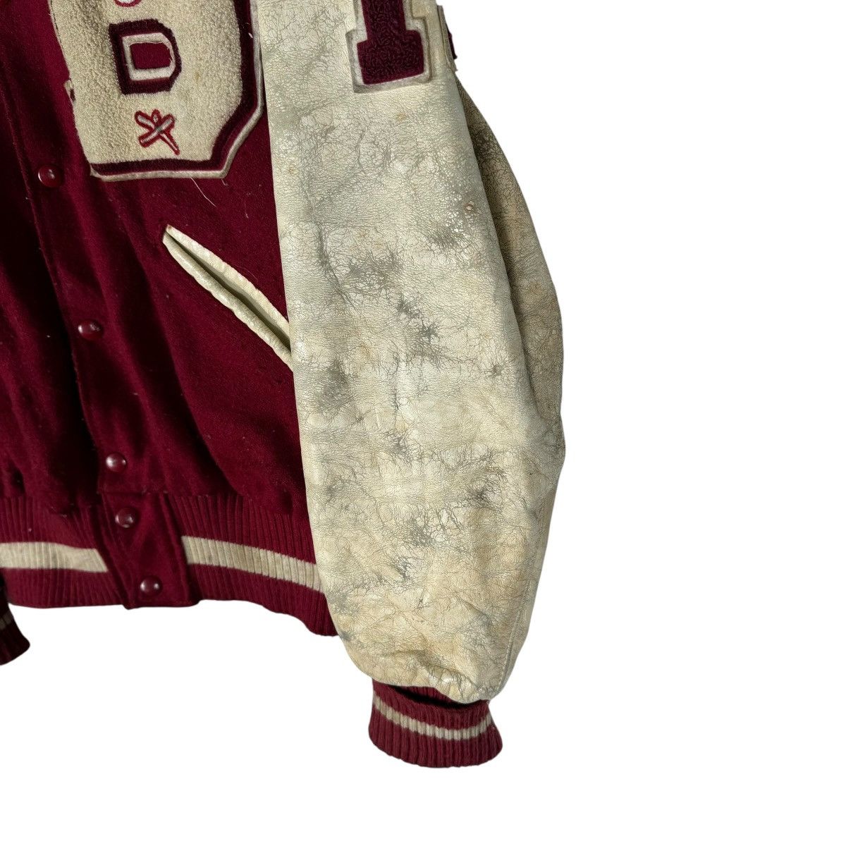 Delong 🌟VTG DELONG CAPITAL B NFL VARSITY JACKET Size US M / EU 48-50 / 2 - 5 Thumbnail