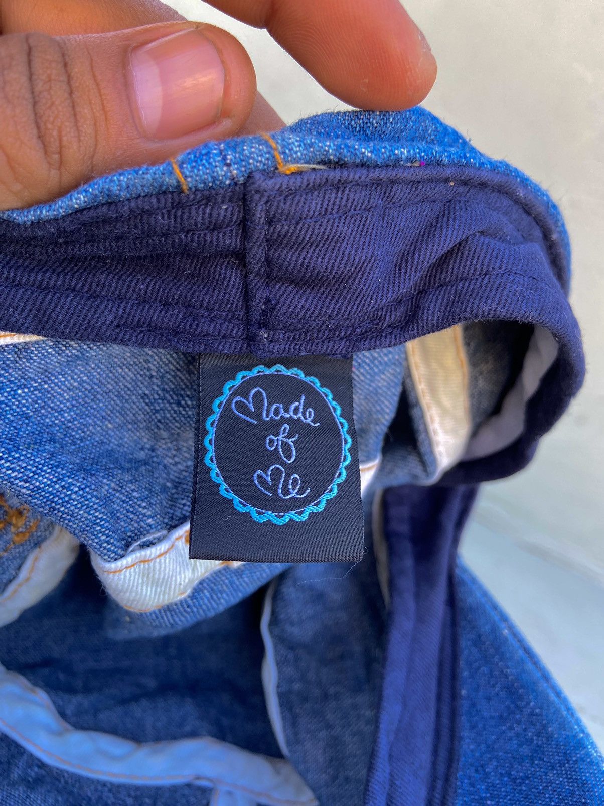 If Six Was Nine 2000s Made ob me pocket denim patrol hat Size ONE SIZE - 9 Thumbnail