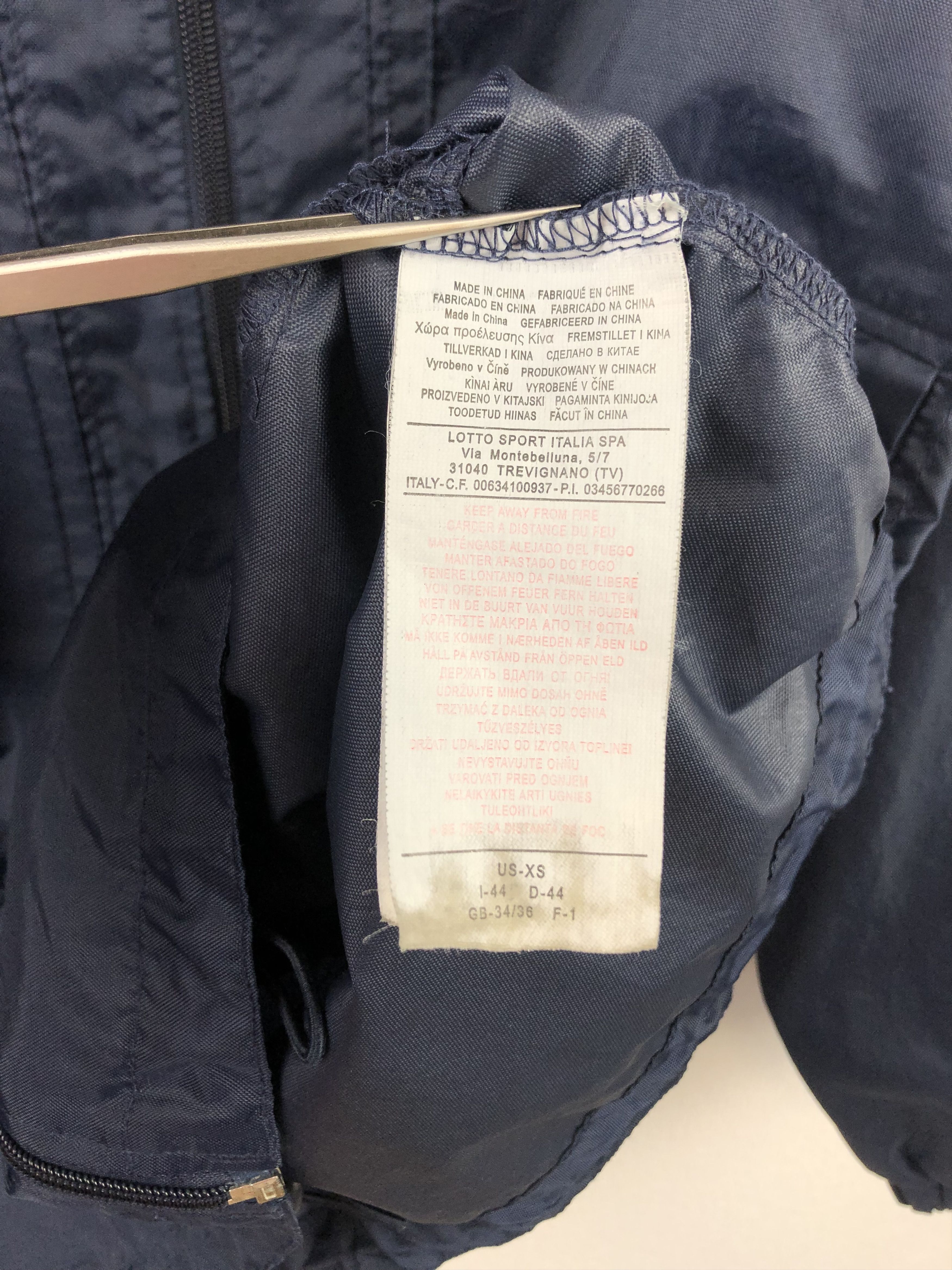 Vintage Vintage Lotto Chievo Verona Jacket Football Soccer Track Top Size US S / EU 44-46 / 1 - 13 Thumbnail
