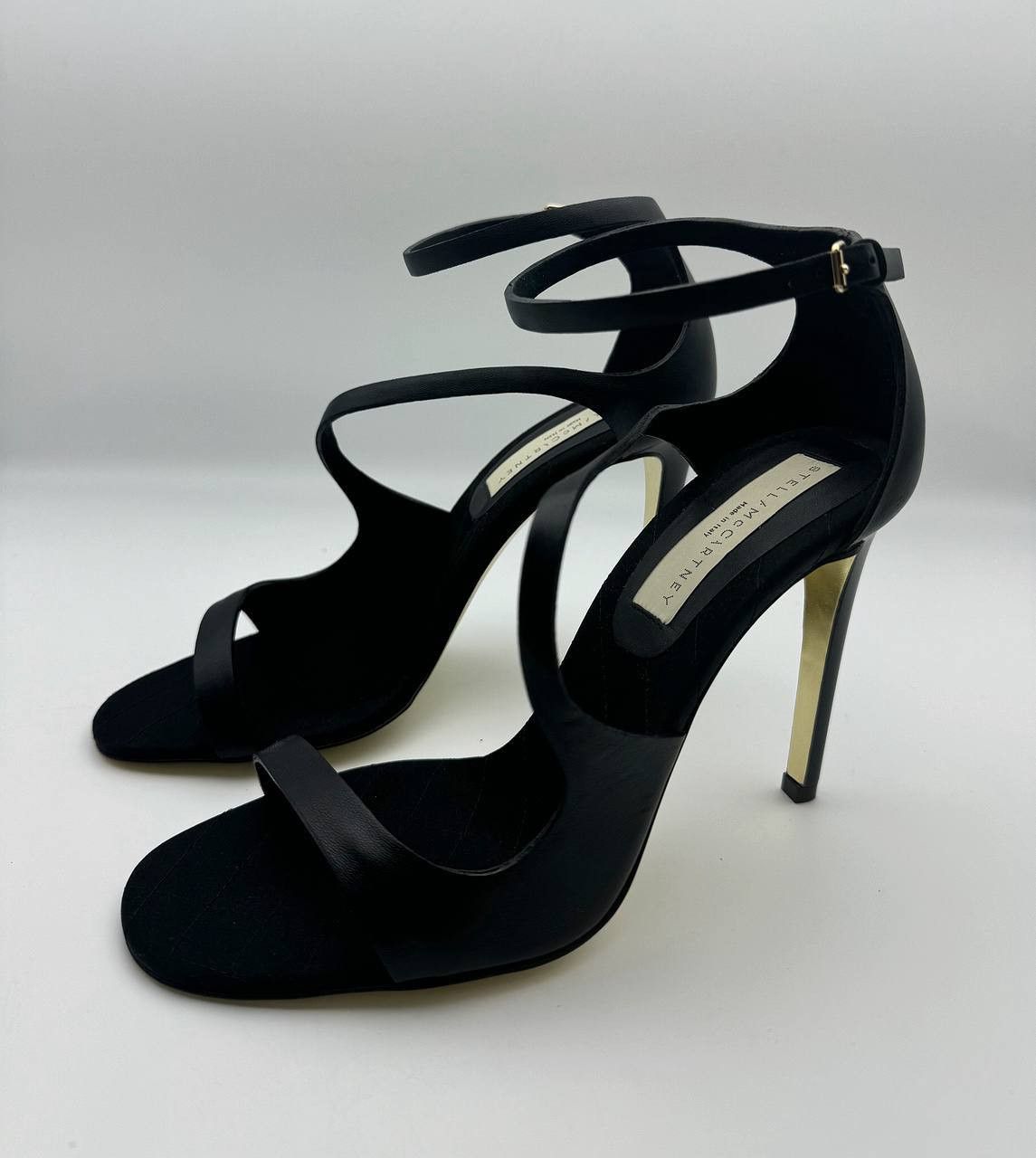 Stella McCartney HIGH-HEEL SANDALS SLIP-ON STYLE VON STELLA MCCARTNEY SIZE 38 Size US 8 / IT 38 - 3 Thumbnail