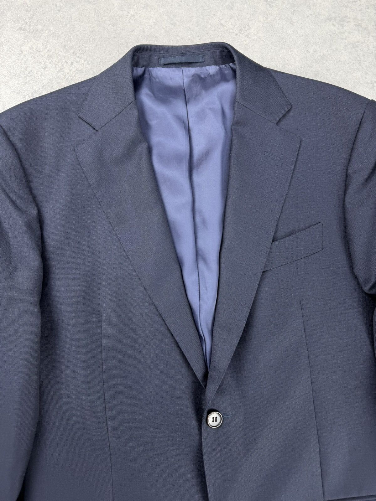 Suitsupply Suitsupply Blue Wool Blazer Super 110s Mens Size 40L - 5 Thumbnail