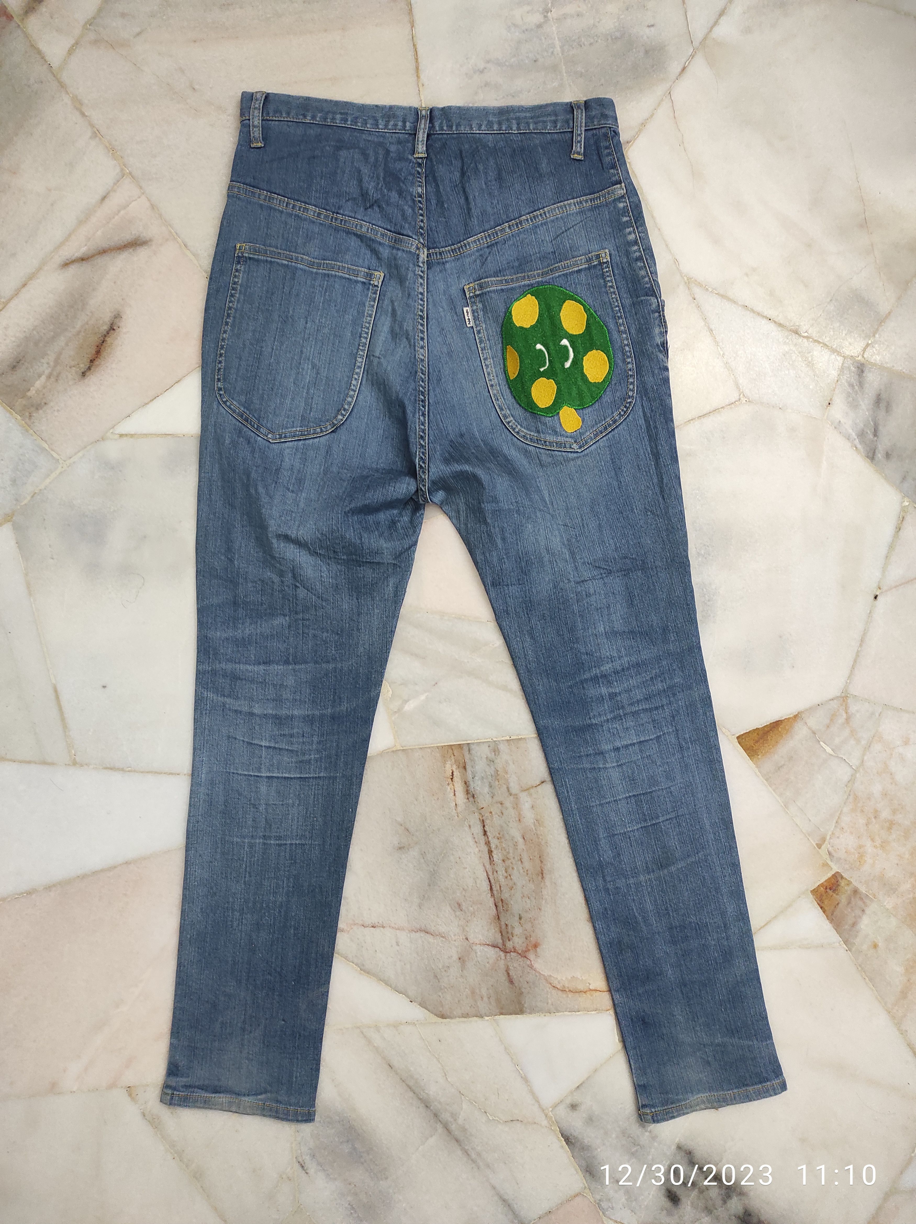 Ne-Net Archive Ne Net mushroom motive high rise skinny jeans Size 31" - 13 Thumbnail