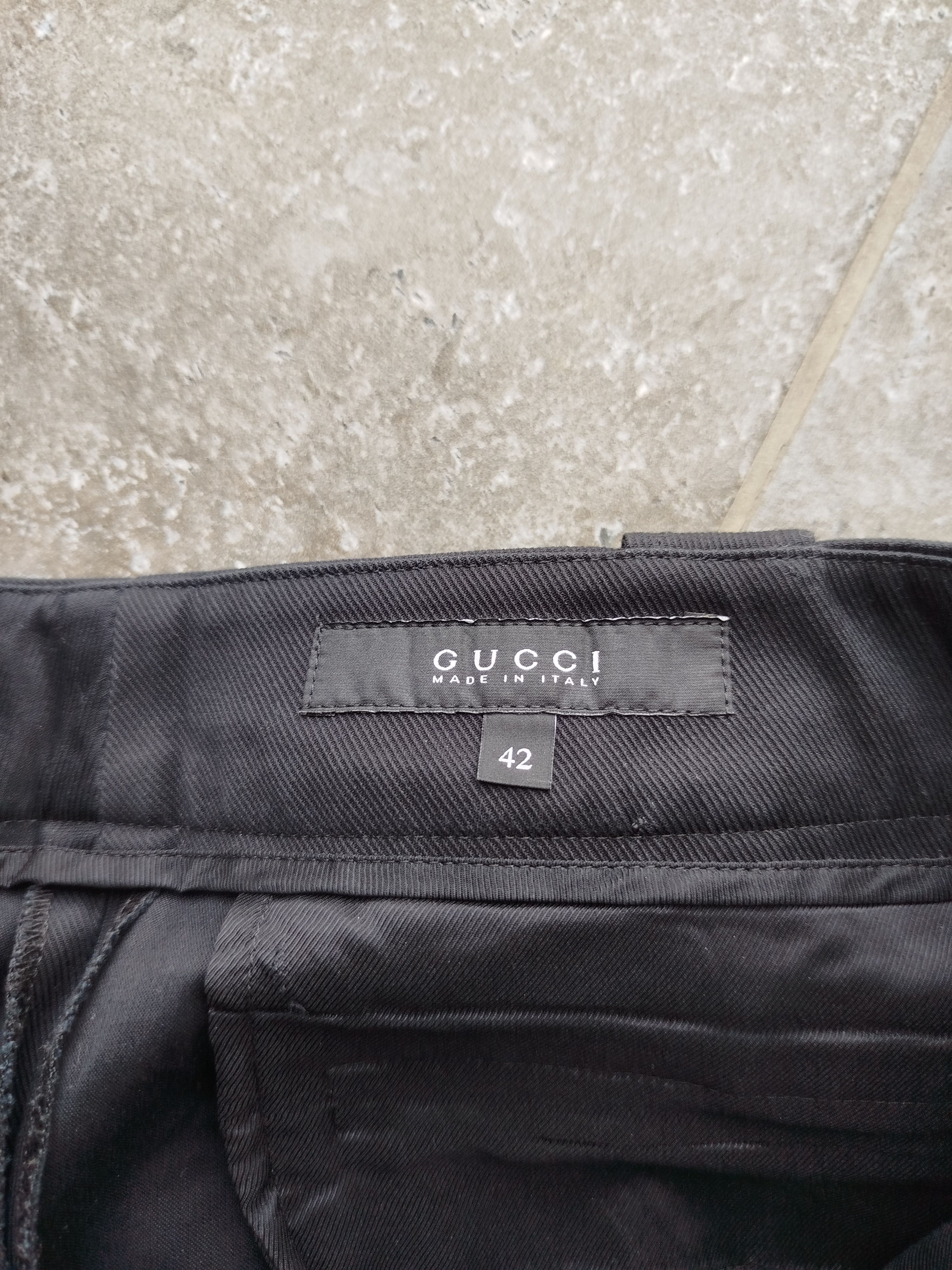 Gucci Gucci Pants Cropped Pockets Cotton Vintage 2008 Size 28" / US 6 / IT 42 - 17 Thumbnail