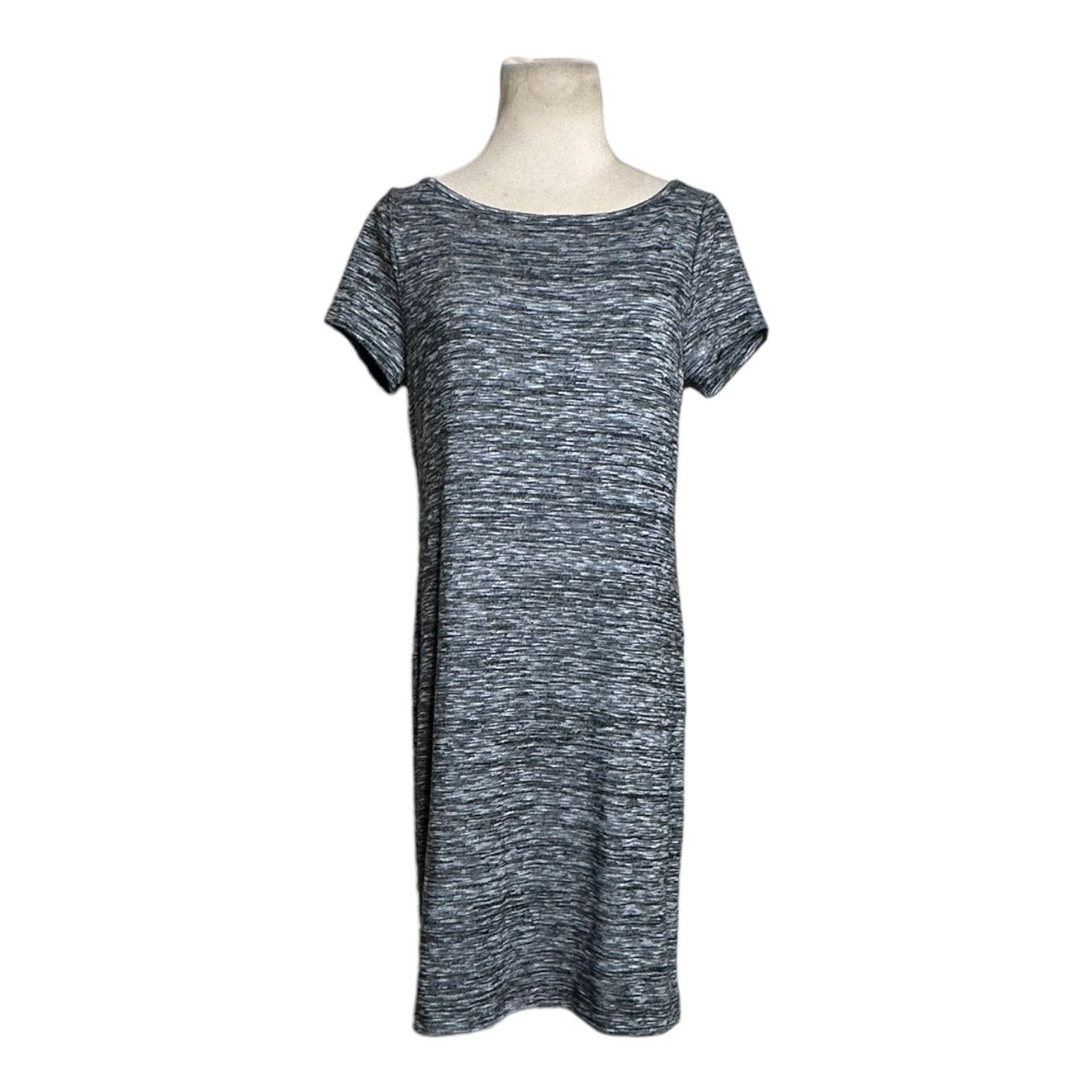 Loft Loft gray marbled mini T Shirt dress size Small Size S / US 4 / IT 40 - 6 Thumbnail
