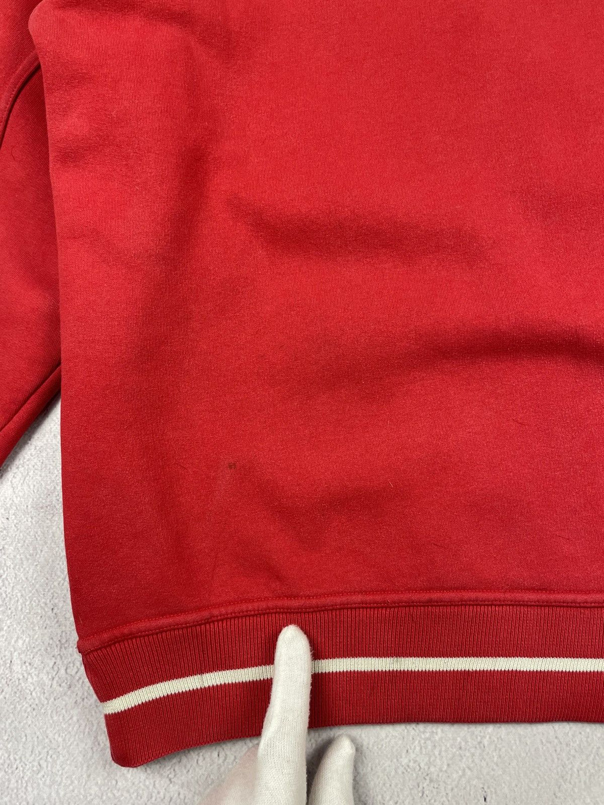 Pelle Pelle × Vintage Vintage Pelle Pelle Mens Hoodie Red Size Small Size US M / EU 48-50 / 2 - 11 Thumbnail