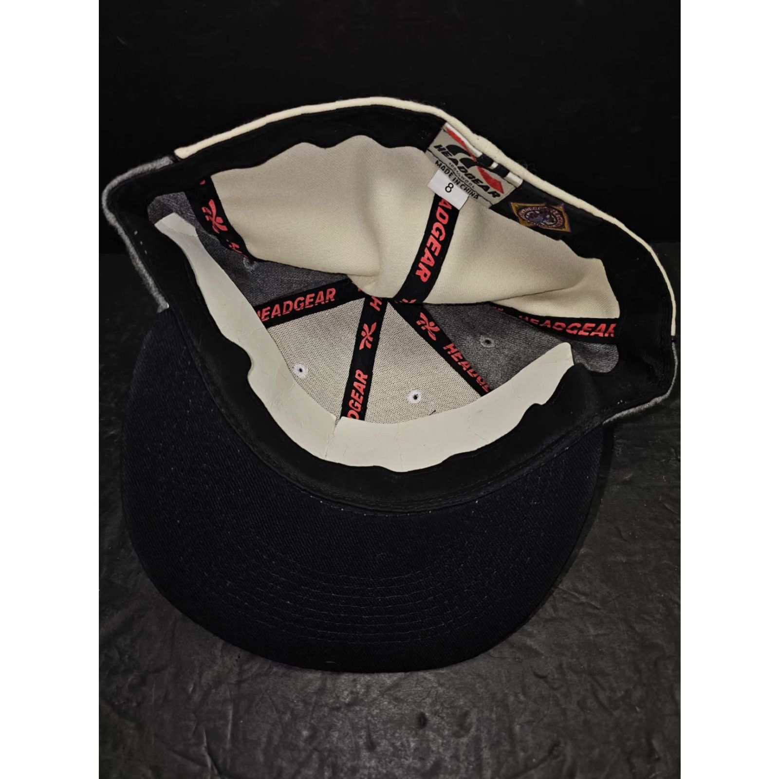 Vintage VINTAGE Headgear Homestead Grays Baseball Cap Hat Black Negro League 100% Wool Sz 8 Size ONE SIZE - 3 Thumbnail