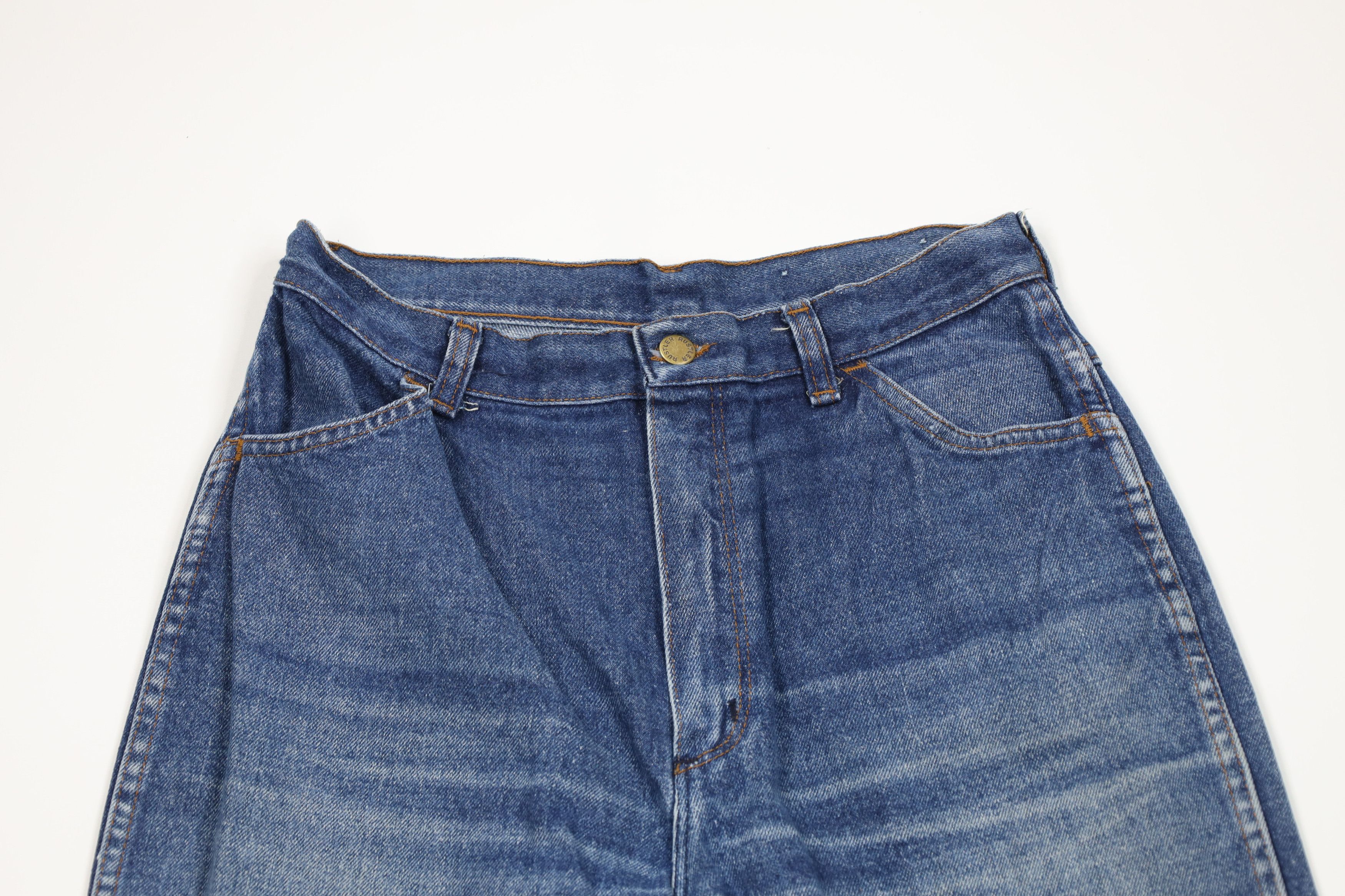 Vintage Vintage 80s 90s Streetwear Western Straight Leg Jeans Size 34" / US 12 / IT 48 - 2 Thumbnail