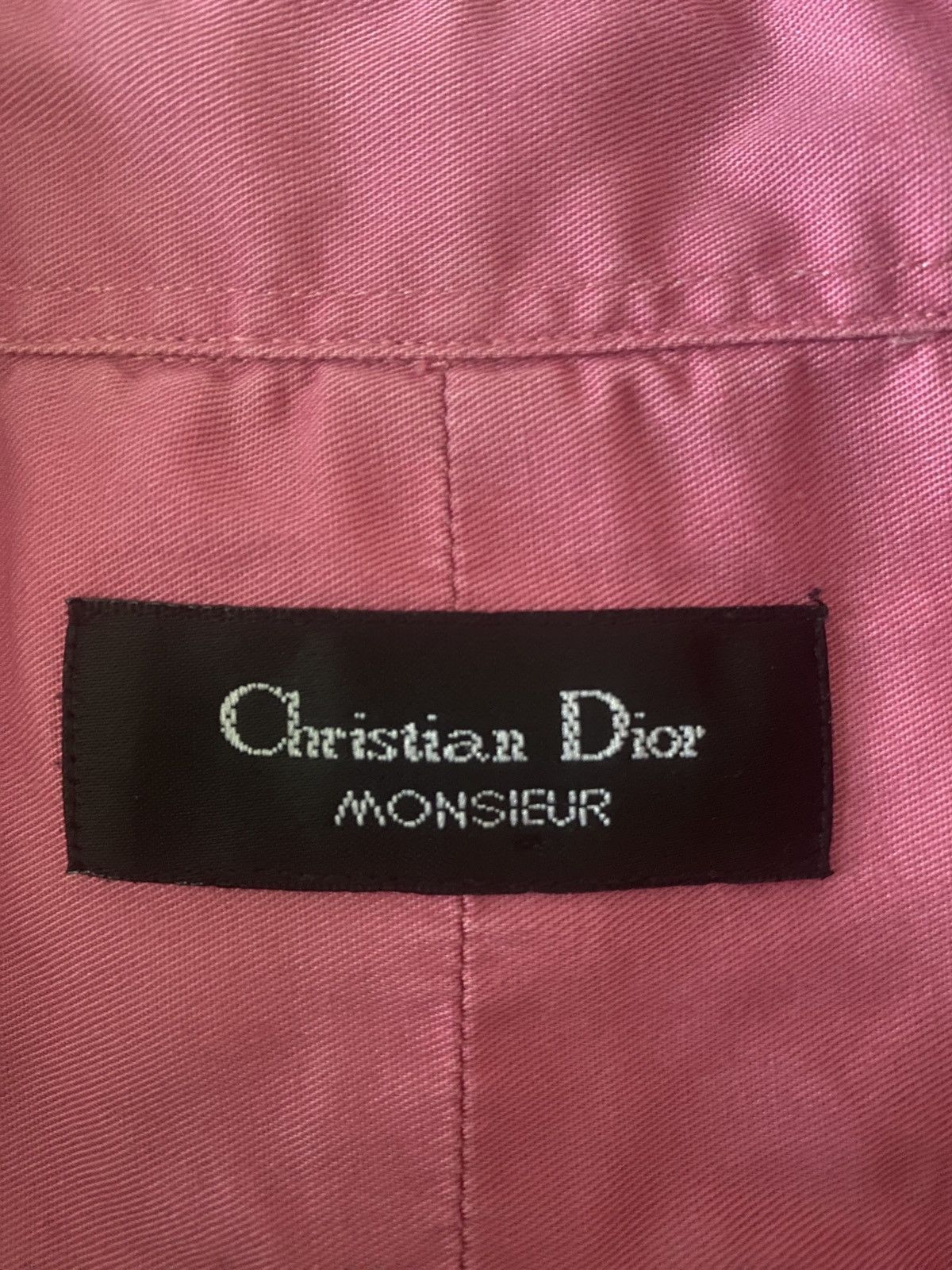 Christian Dior Monsieur Luxury christian dior monsieur vintage shirt button up Size US XL / EU 56 / 4 - 3 Thumbnail