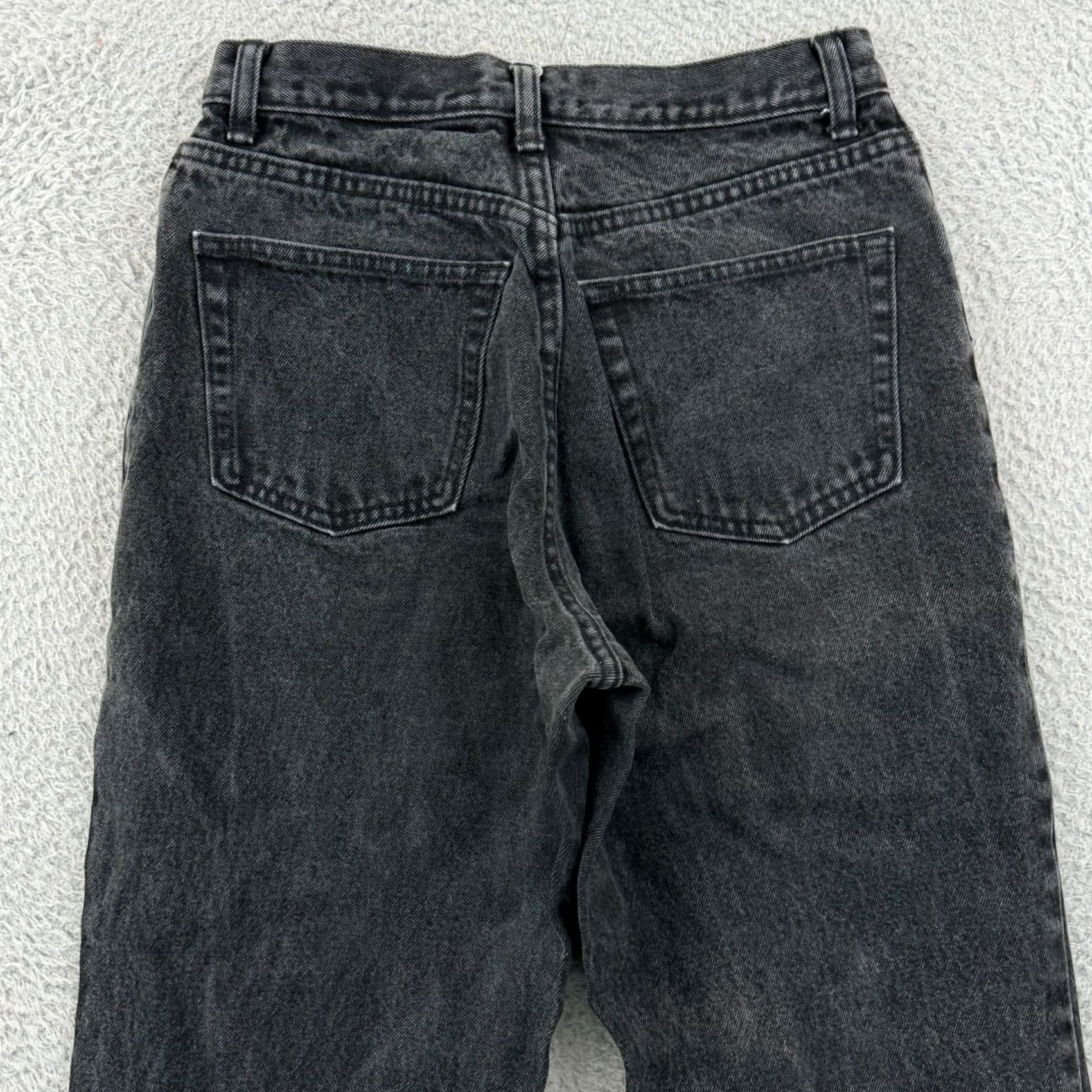 Gap VINTAGE Gap Jeans Womens Black Ankle Denim 26x29 Loose Skater 90s Outdoor Size 30" / US 8 / IT 44 - 6 Thumbnail