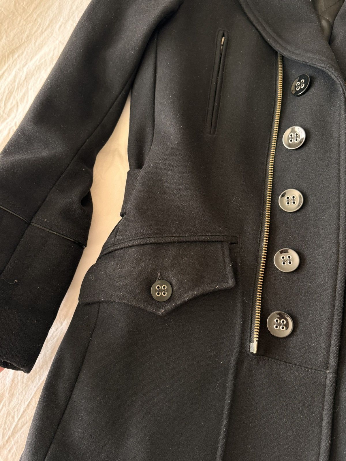 BILLTORNADE Black Wool & Cashmere Coat Size US S / EU 44-46 / 1 - 11 Thumbnail