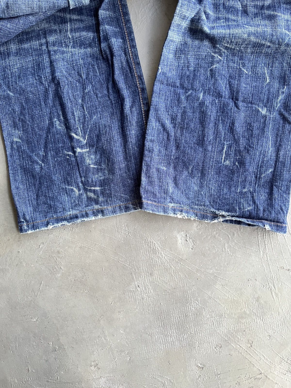 If Six Was Nine Flare Design BlueWay Jeans Made in Nippon Size US 32 / EU 48 - 12 Thumbnail