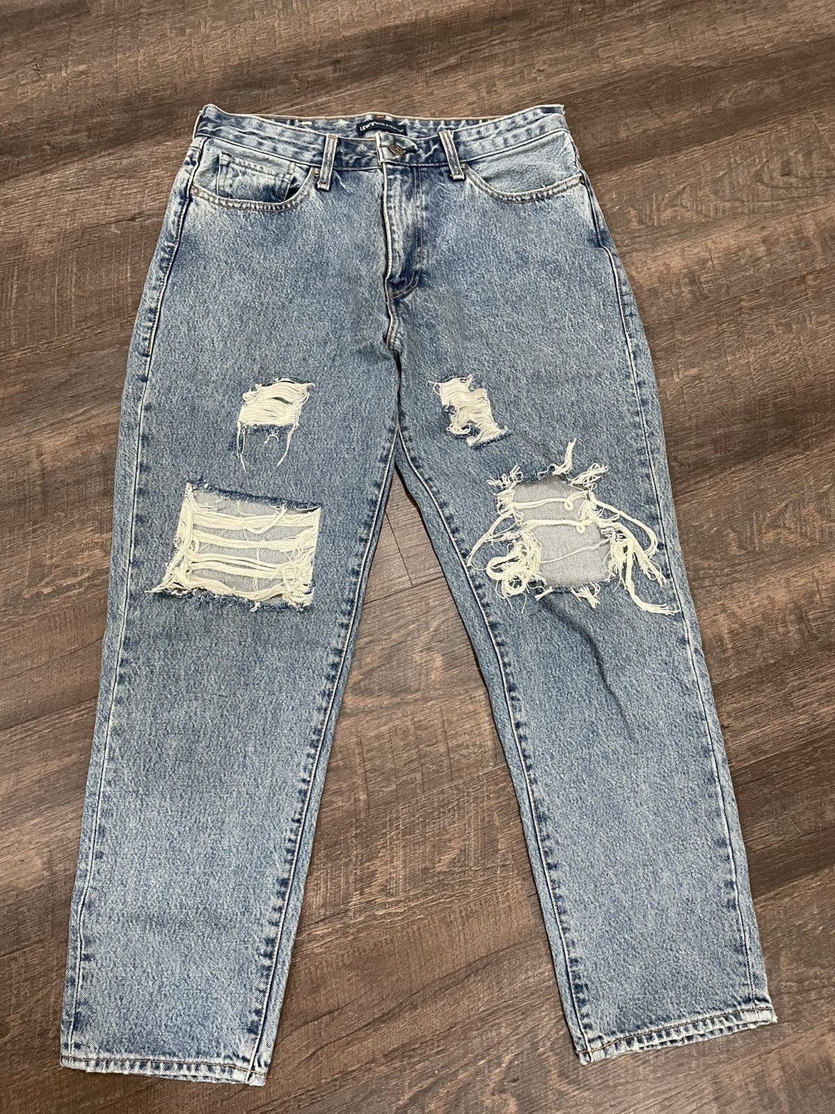 Levi's Made & Crafted Levi’s Made and Crafted Draft Wide Taper Distressed jeans Size US 30 / EU 46 - 1 Thumbnail