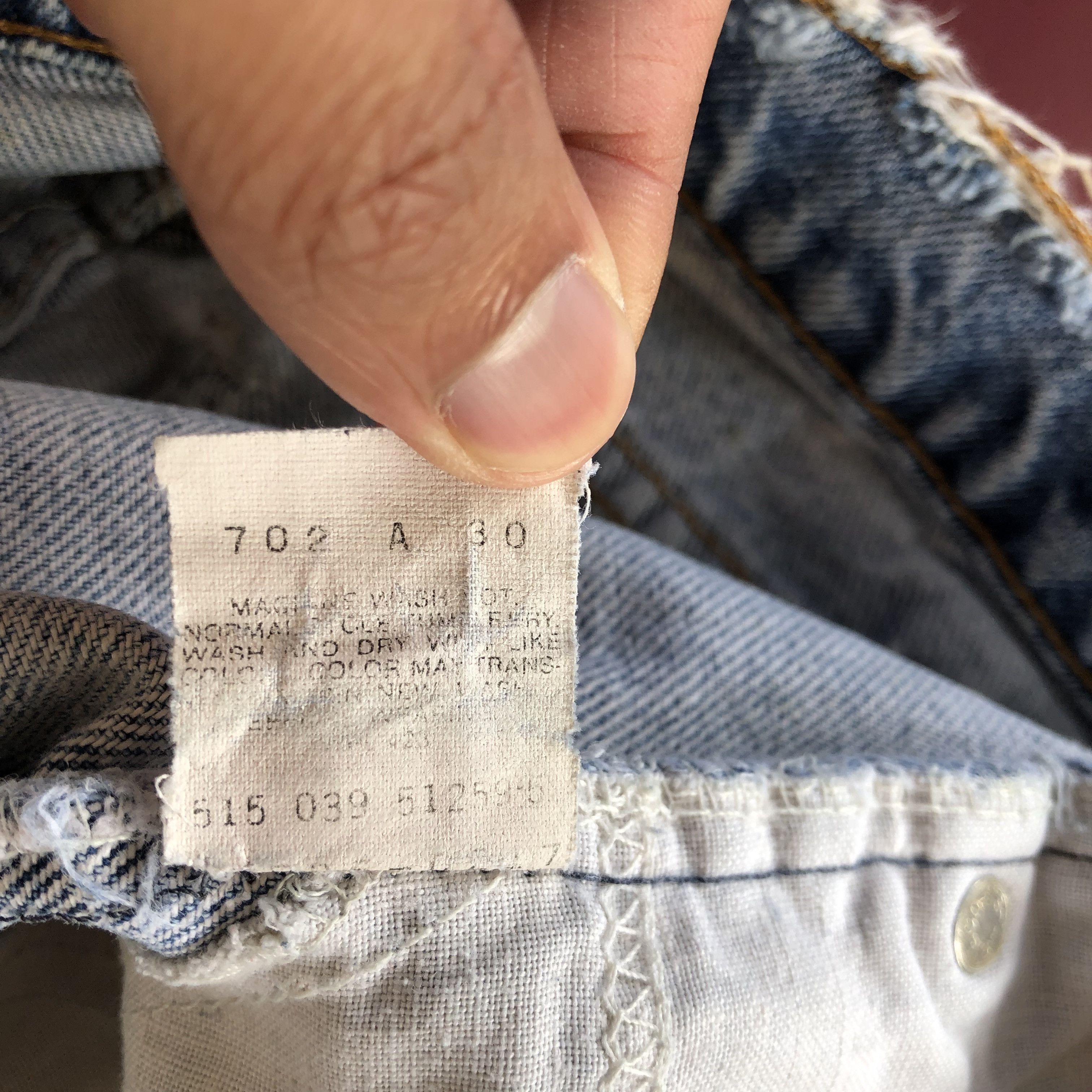 Levi's Vintage Levis Light Wash Jeans Levi's 515 Orange Tab Denim Size US 28 / EU 44 - 10 Thumbnail