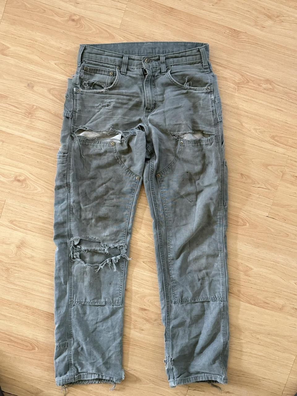 Carhartt Vintage y2k carhartt double knees slim pants Size US 28 / EU 44 - 1 Thumbnail