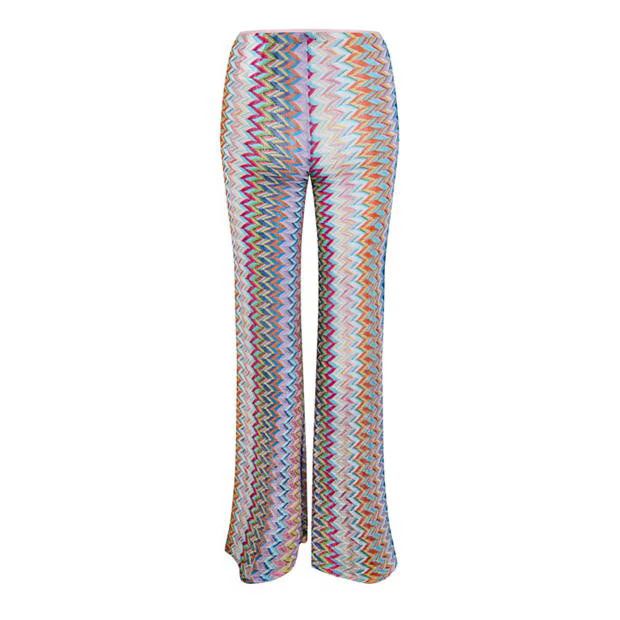 Missoni o1g2r1mq1124 Trouser in Multicolor Size 28" / US 6 / IT 42 - 2 Thumbnail