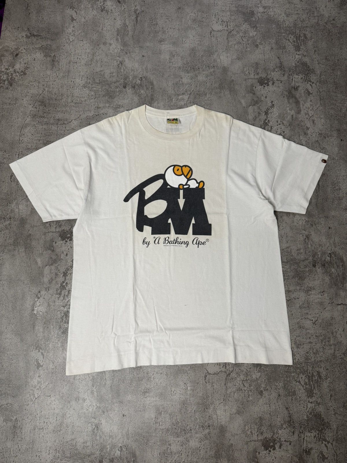 Bape BATHING APE BABY MILO SLEEPING LOGO T-SHIRT Size US XL / EU 56 / 4 - 1 Thumbnail