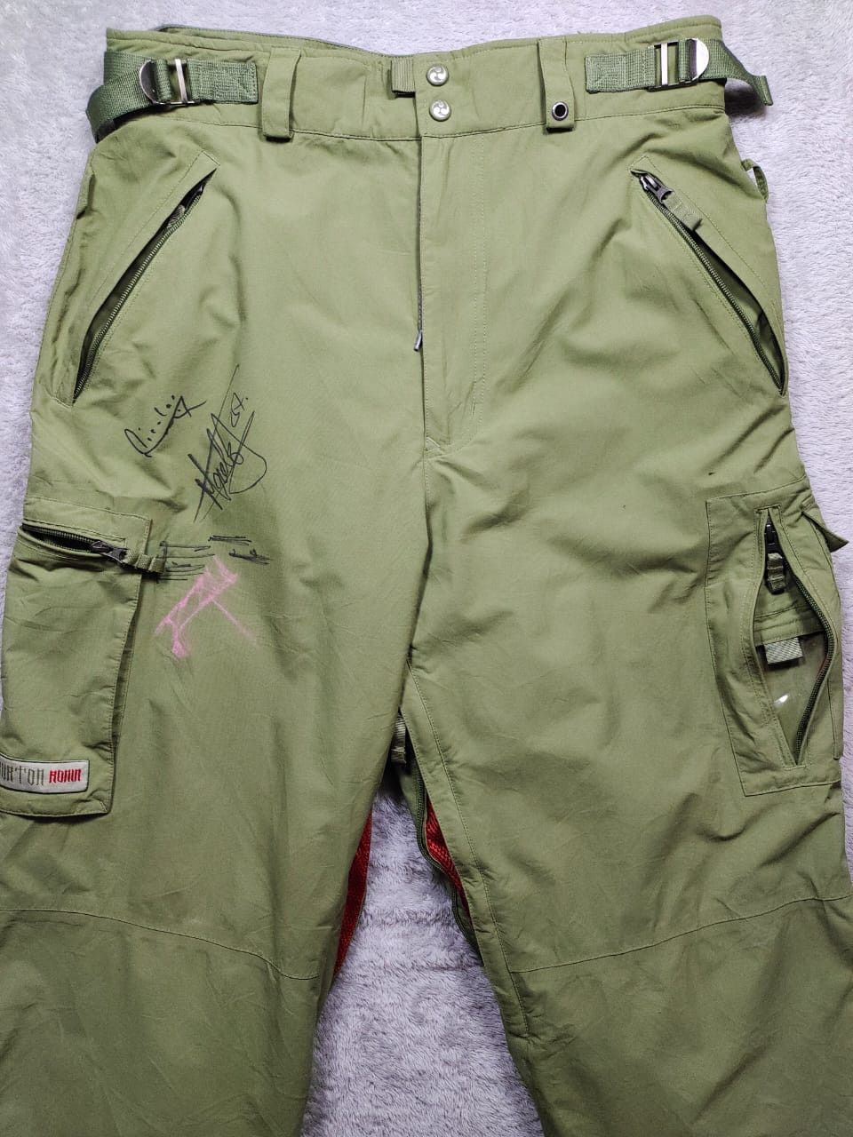 Burton BURTON RONIN MULTI POCKETS SNOWBOARD WINTER PANTS Size US 34 / EU 50 - 3 Thumbnail