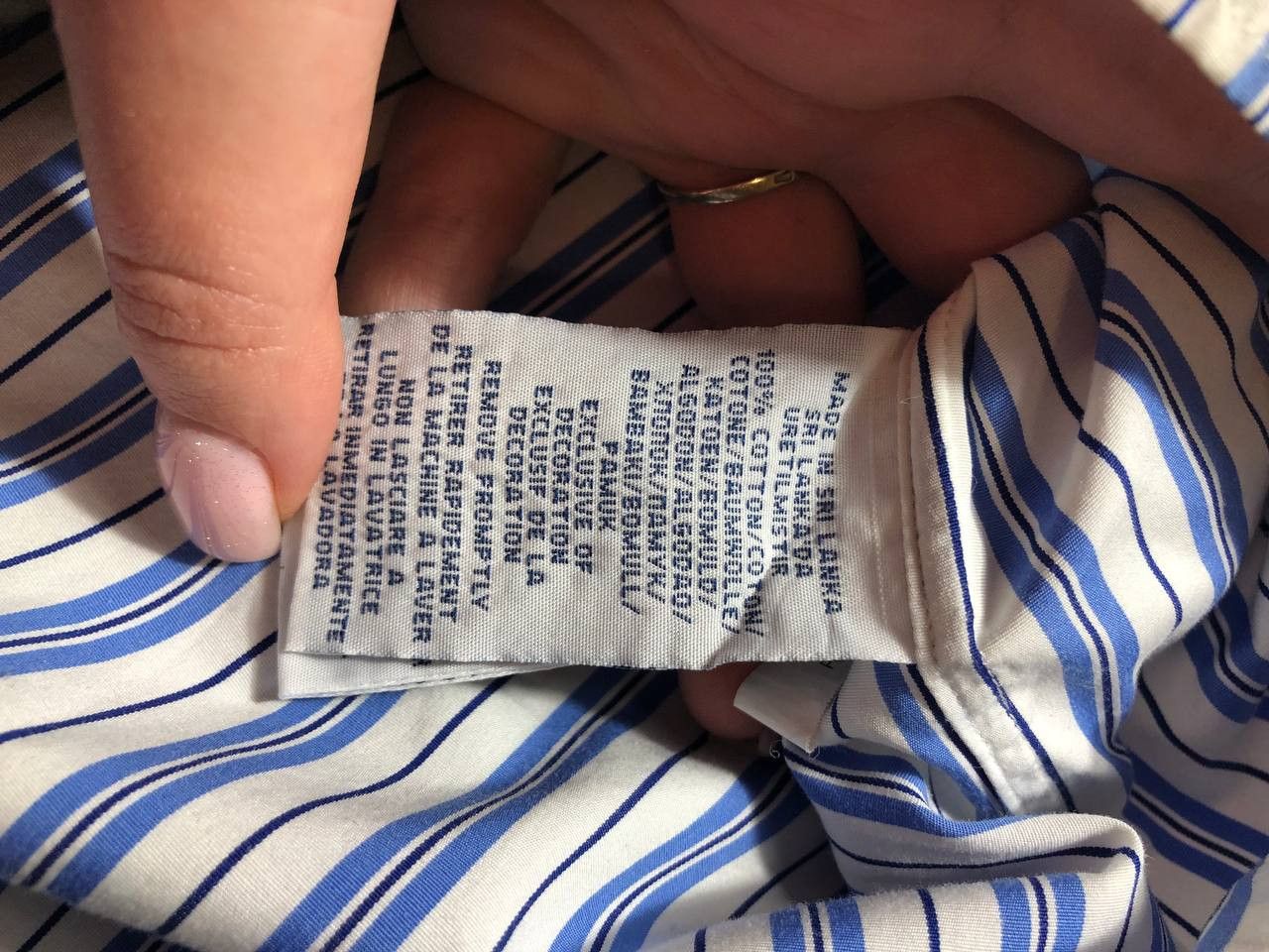 Polo Ralph Lauren × Vintage Vintage Polo Ralph Lauren Striped Button Up Size US L / EU 52-54 / 3 - 3 Thumbnail