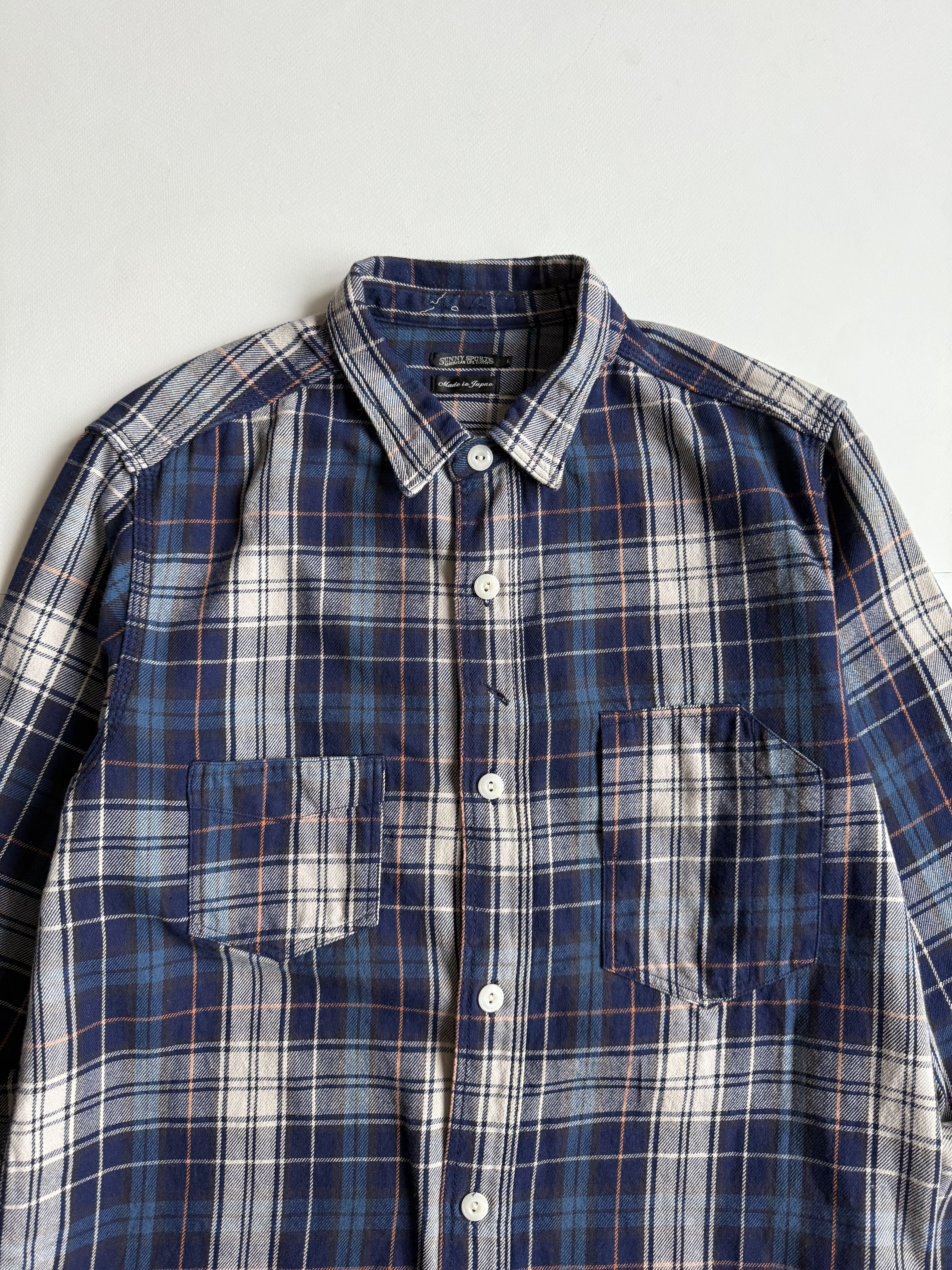 Sunny Sports Men's Sunny Sports Japan Made Check Shirt M-L Size US L / EU 52-54 / 3 - 2 Thumbnail