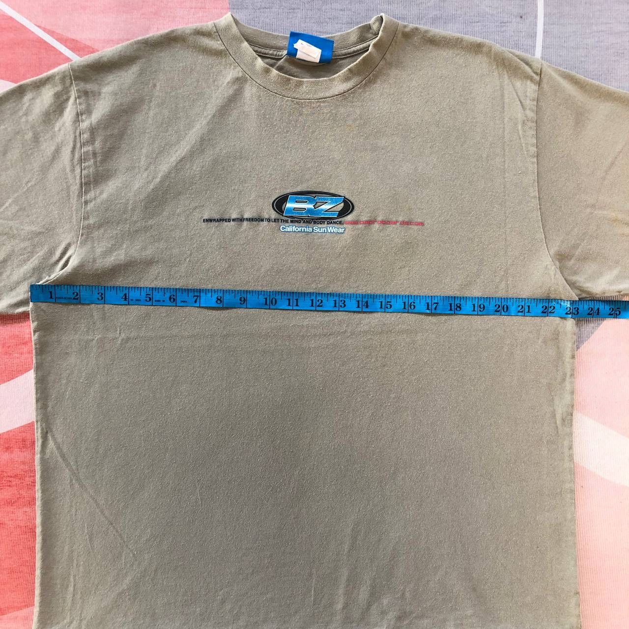Vintage Sunfaded Vintage BZ California Sun Wear Surfing Tees Size US XL / EU 56 / 4 - 14 Thumbnail