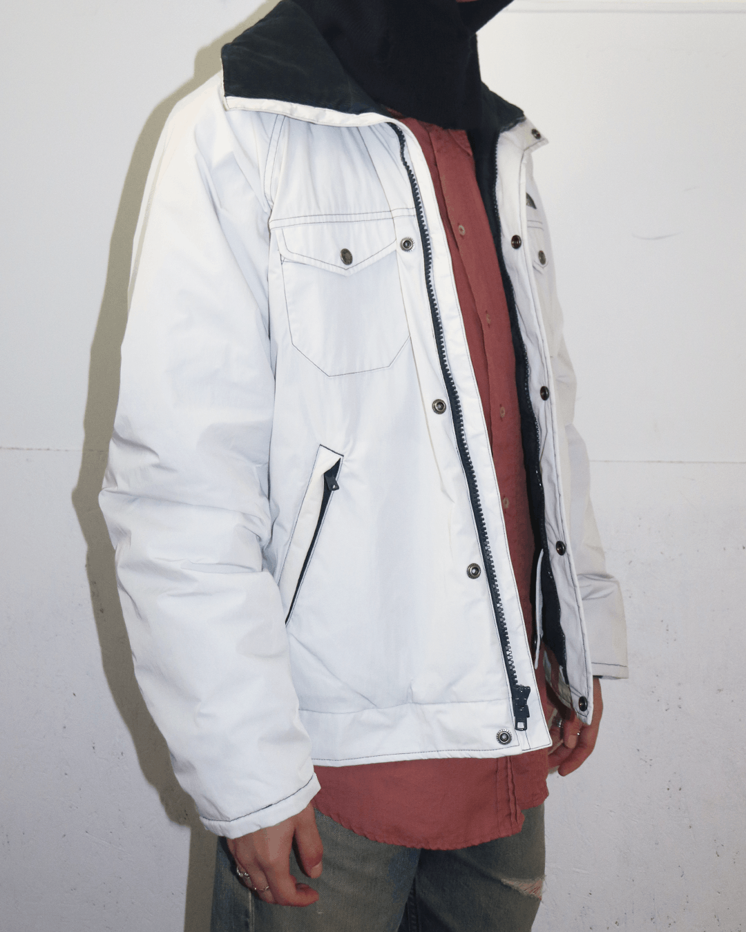Junya Watanabe × The North Face Junya Watanabe x The North Face AD2018 White Zip Up Blouson Size US XL / EU 56 / 4 - 4 Thumbnail