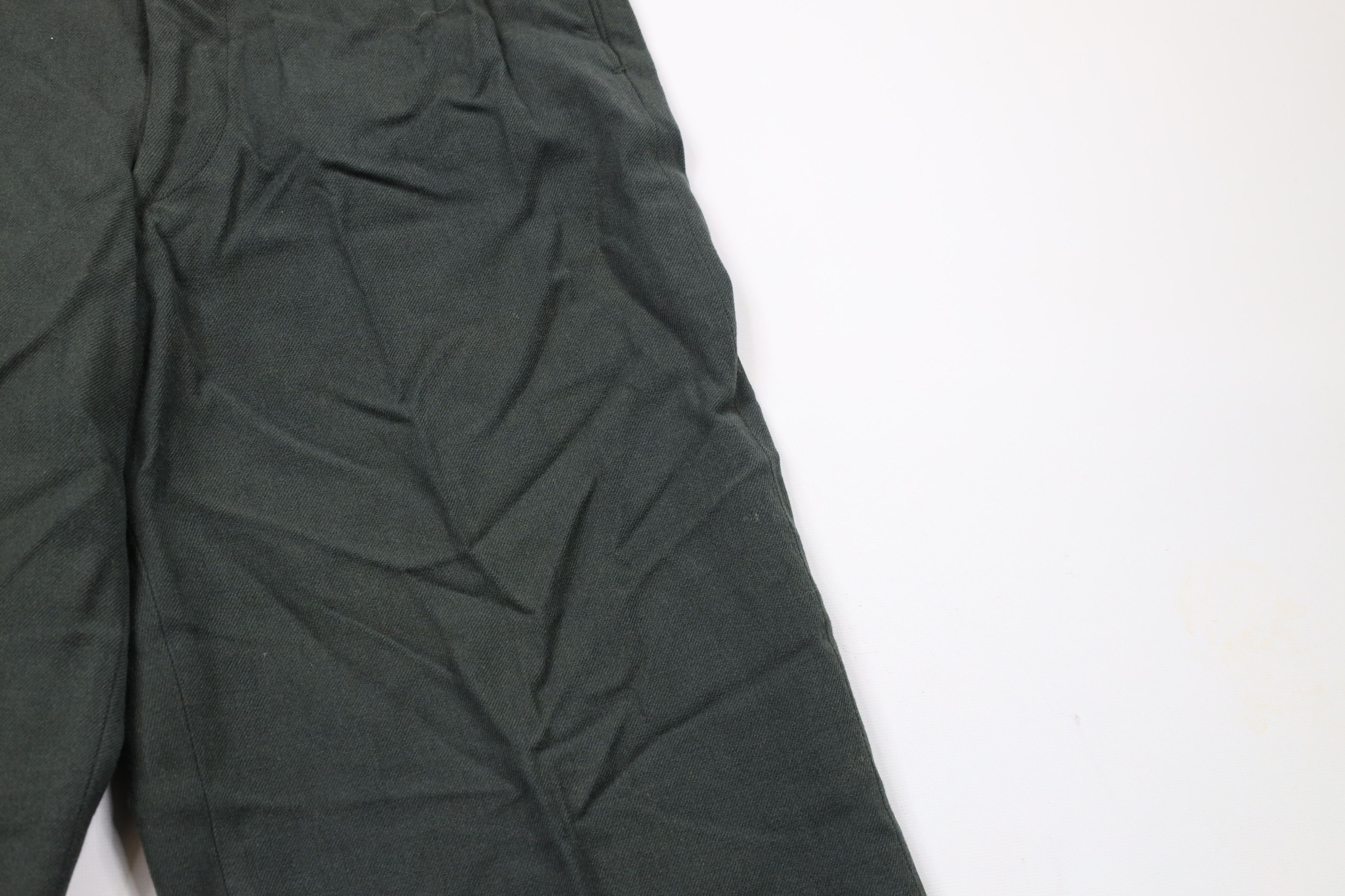 Vintage Vintage 50s Korean War Army Green 44 Trousers Pants USA Size US 30 / EU 46 - 5 Thumbnail