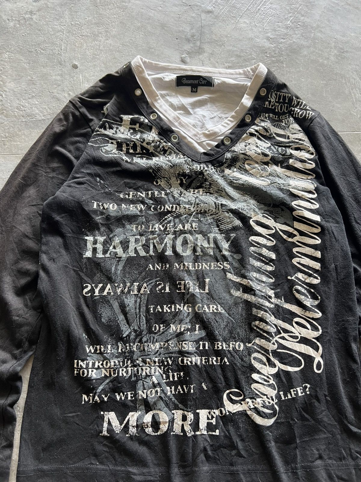 Hysteric Glamour y2k poem beaumont carr punk goth grunge style Size US M / EU 48-50 / 2 - 3 Thumbnail