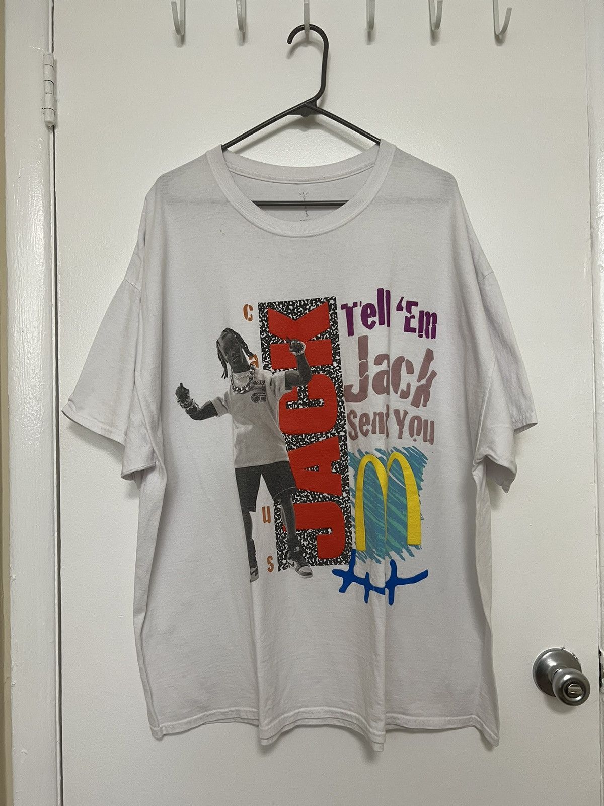 travis scott mcdonalds shirt stockx