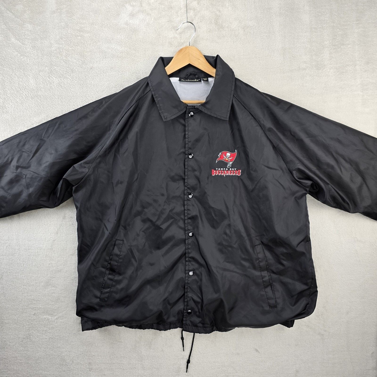 Dunbrooke Vintage Tampa Bay Buccaneers Coach Windbreaker Jacket XL 90s Size US XL / EU 56 / 4 - 2 Thumbnail