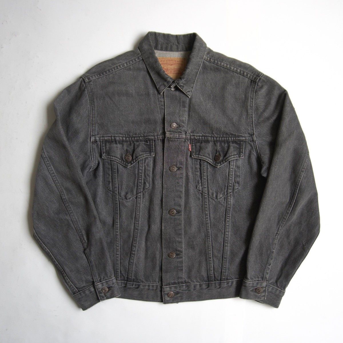 Levi's Levi's 80s Black Denim Jacket Size 44 Size US S / EU 44-46 / 1 - 1 Thumbnail