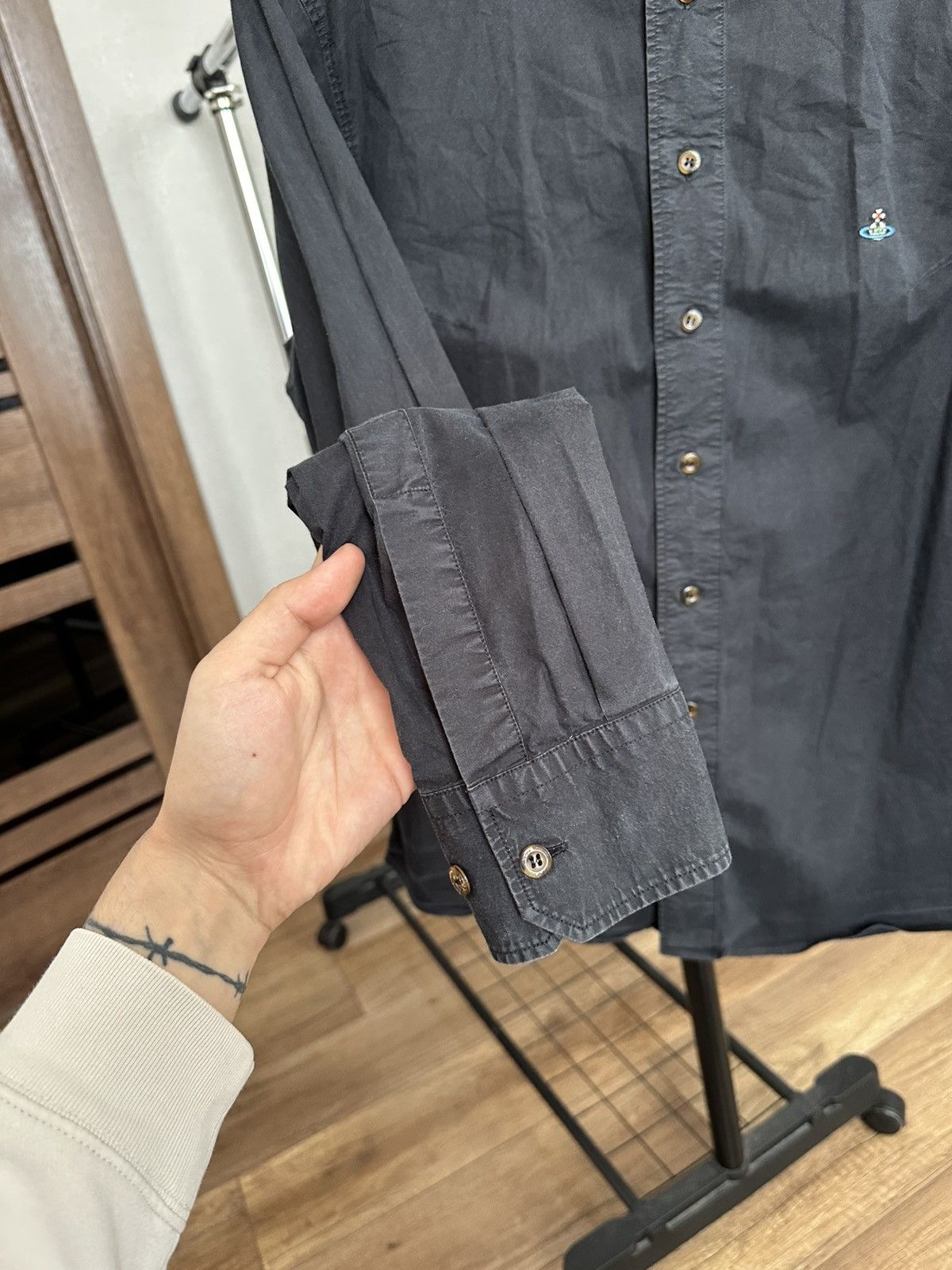 Vivienne Westwood Vivienne Westwood Shirt Button Up Long Sleeve Size US L / EU 52-54 / 3 - 8 Thumbnail