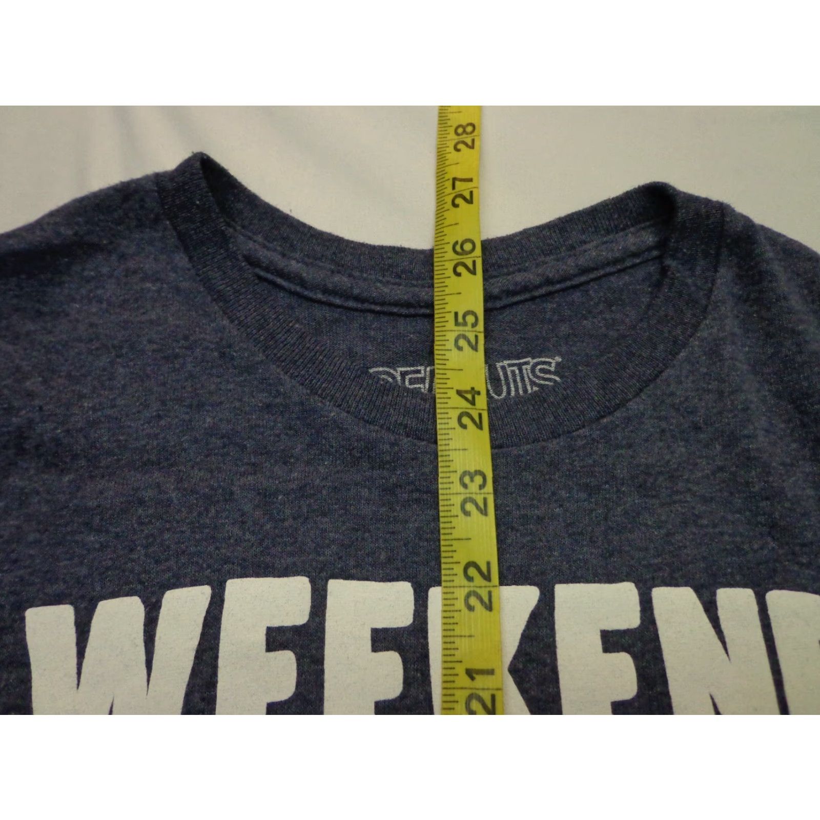 Peanuts VINTAGE Weekend Plans Peanuts Snoopy T Shirt Adult Small Size US S / EU 44-46 / 1 - 4 Thumbnail