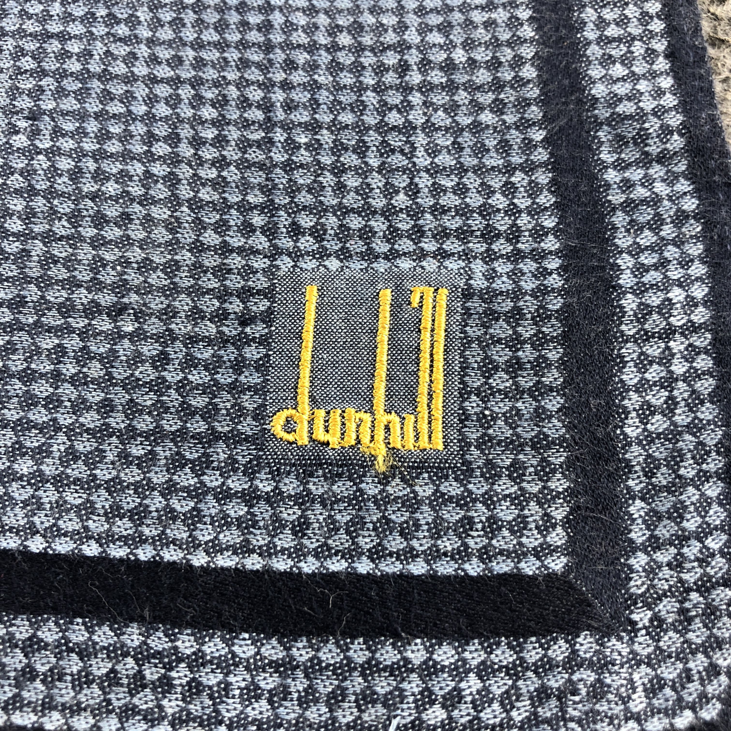 Alfred Dunhill × Vintage Dunhill Handkerchief Neckerchief Bandana H2790 Size ONE SIZE - 4 Thumbnail