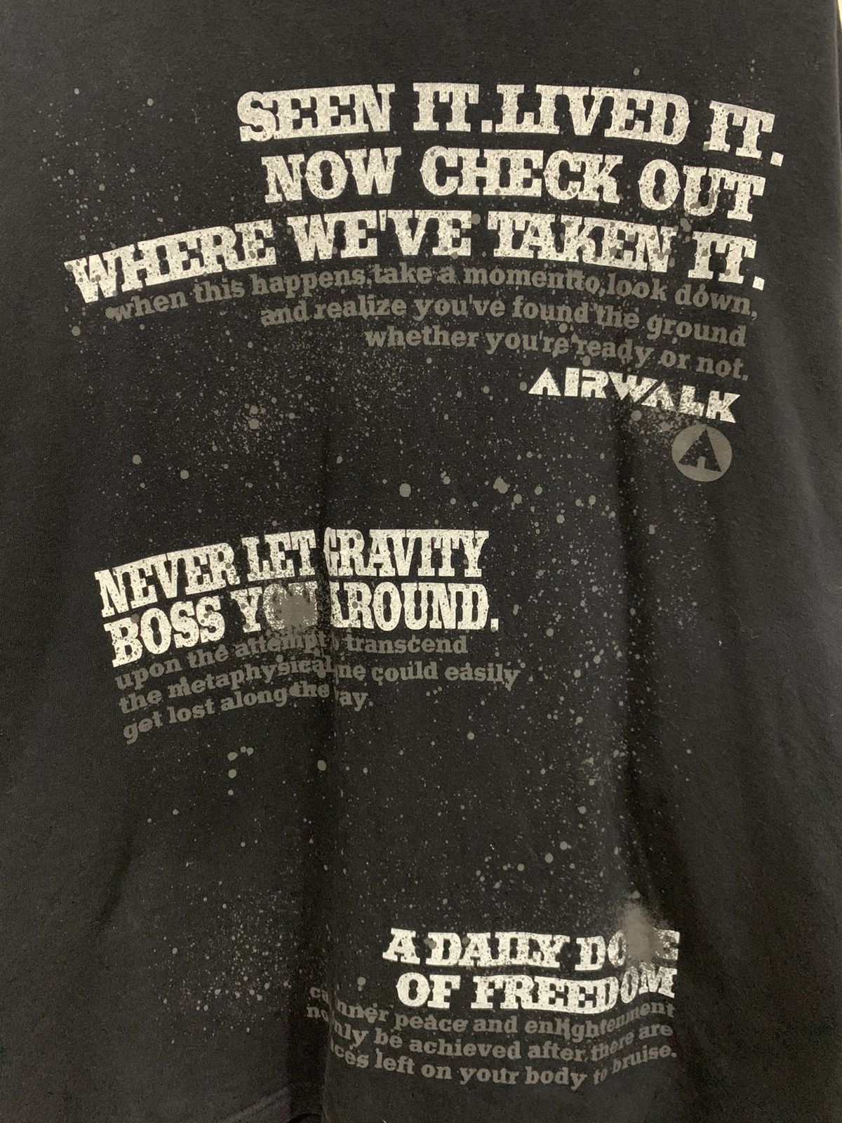 Airwalk × If Six Was Nine × Santa Cruz Skateboards Airwalk Poem skate Sweatshirt Size US XXL / EU 58 / 5 - 3 Thumbnail