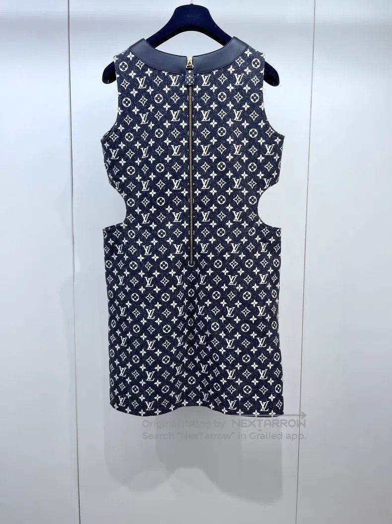 Other Louis Vuitton Black and white presbyopic print cut-out dre Size XS / US 0-2 / IT 36-38 - 2 Thumbnail