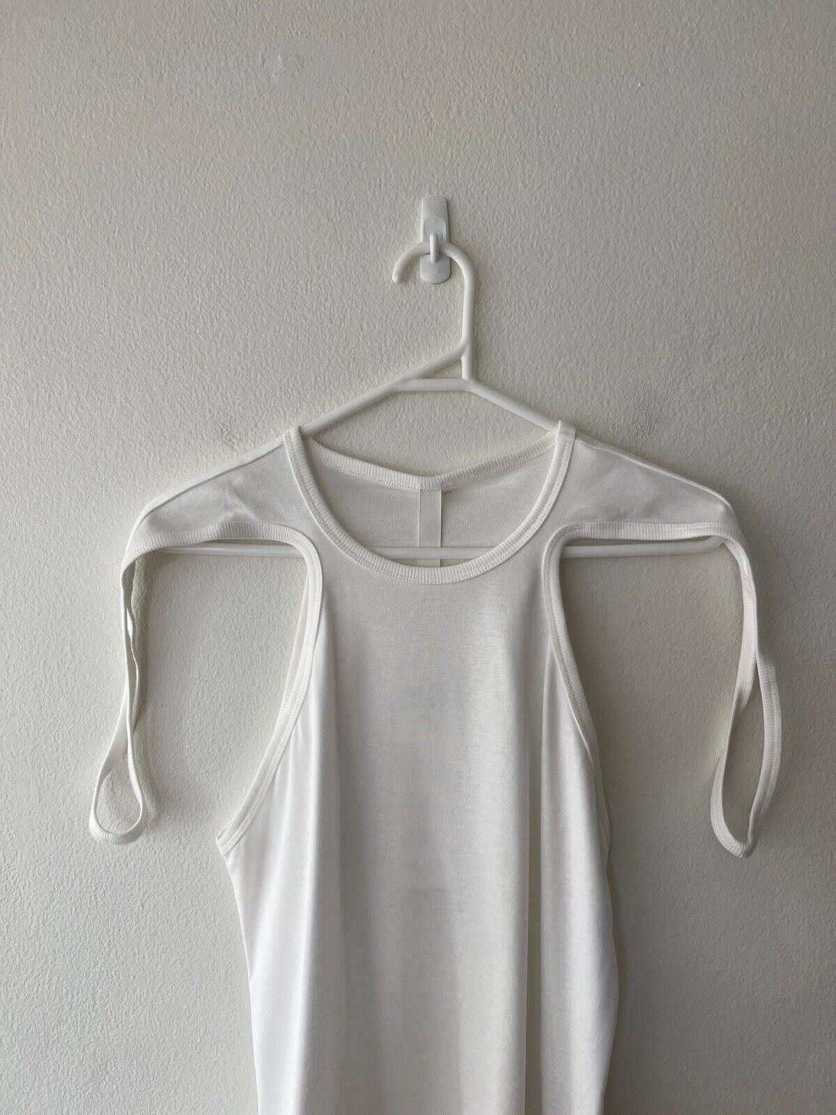 Dion Lee New dion lee cotton sleeve loop top tank singlet large white Size L / US 10 / IT 46 - 3 Thumbnail