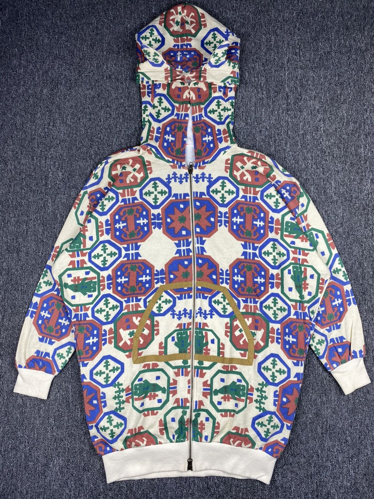 Ne-Net crazy ne-net by Issey Miyake Hoodie Zipper hoodie Size US M / EU 48-50 / 2 - 2 Thumbnail