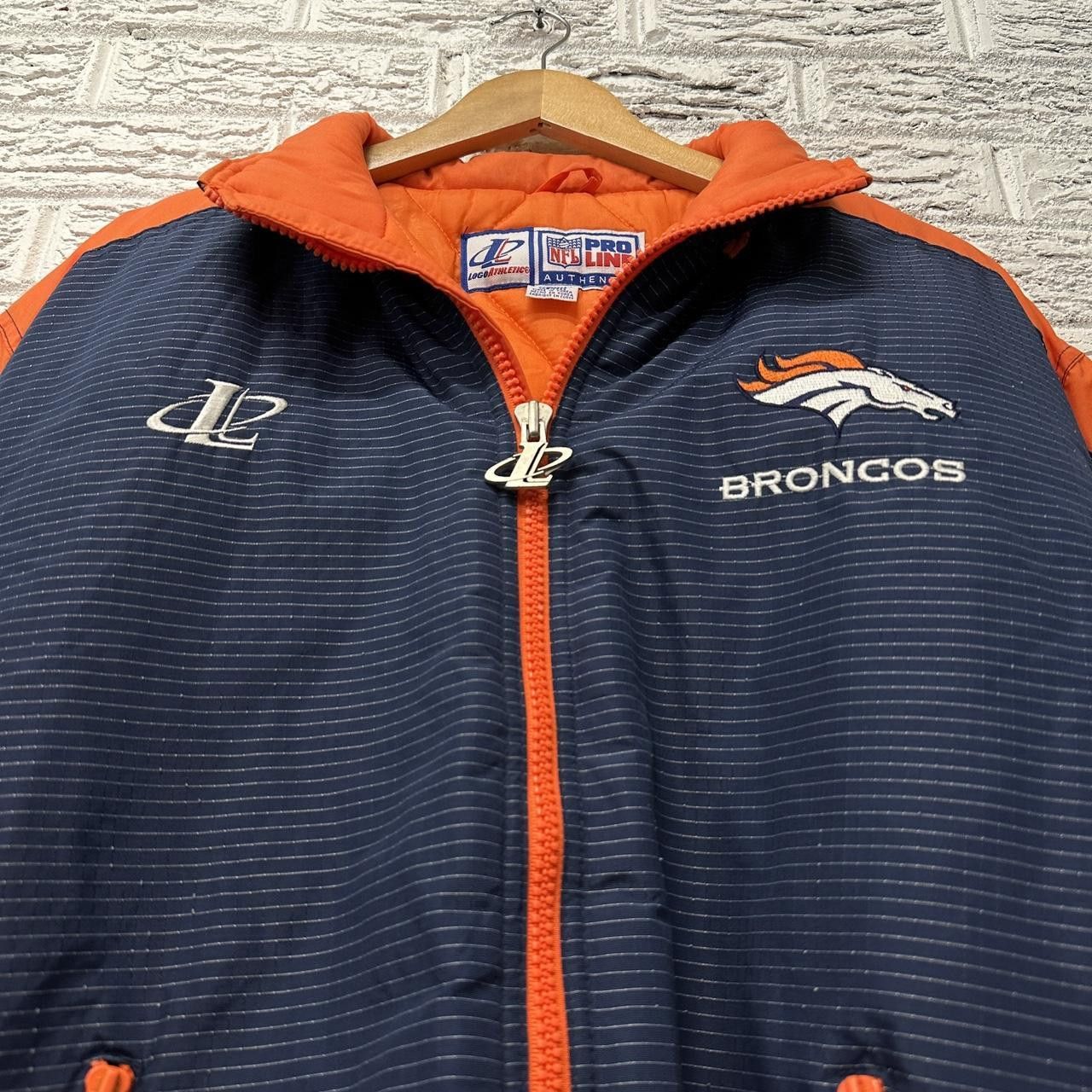 Logo Athletic × Starter Vintage Logo Athletic Denver Broncos Puffer Jacket Medium Size US M / EU 48-50 / 2 - 2 Thumbnail
