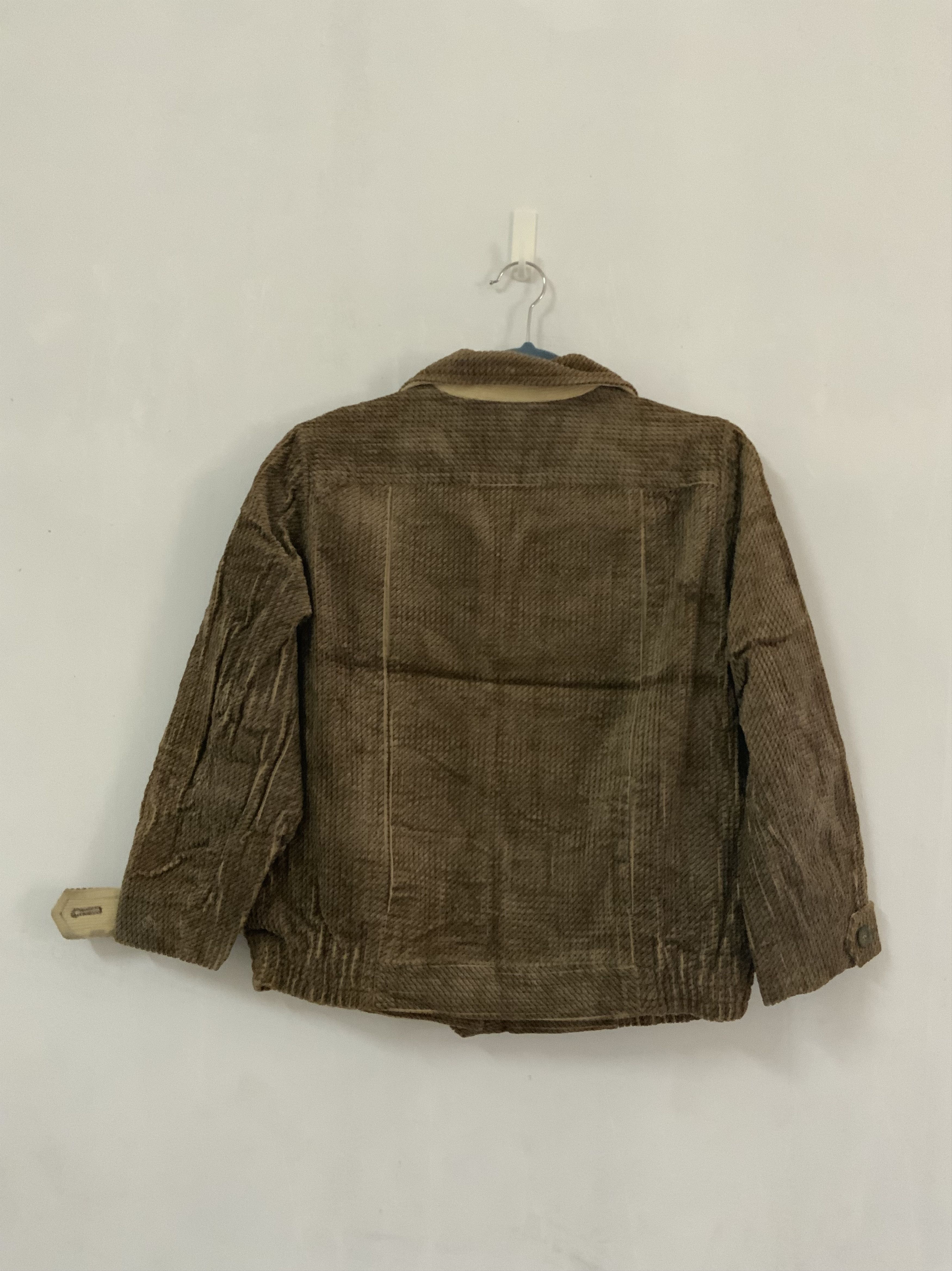 Unsound Rags Velvet Brown Fashion Fade Thrash Light Jacket Size US M / EU 48-50 / 2 - 2 Thumbnail
