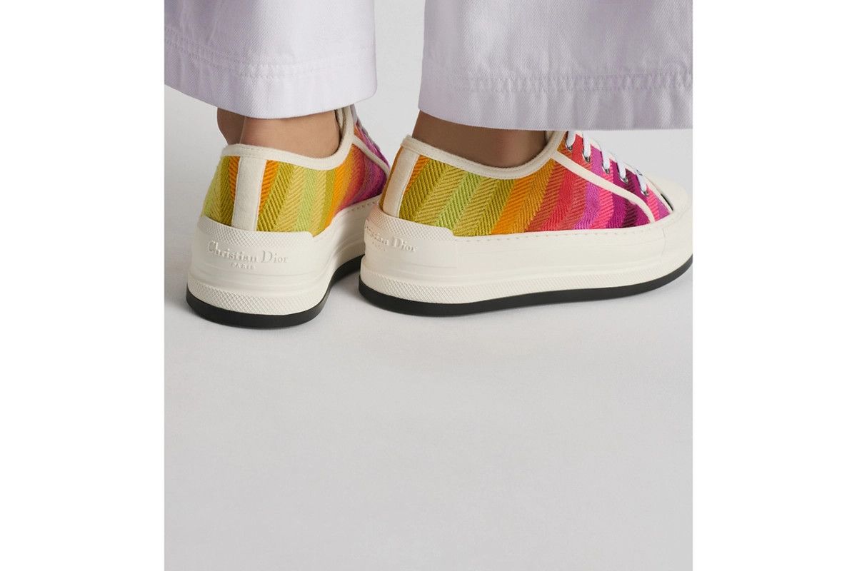 Dior o1bcso1str0226 Walk'n Dior Platform Sneaker in Multicolor Size US 7 / IT 37 - 6 Thumbnail