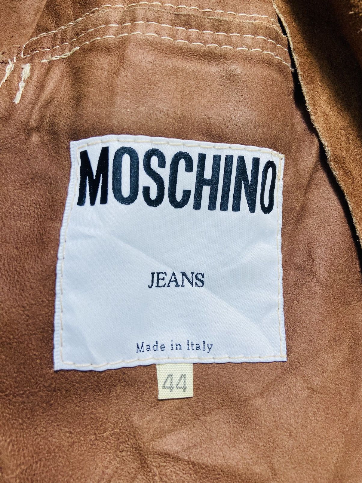 Moschino 🔥🔥 Moschino Leather Jacket Size M / US 6-8 / IT 42-44 - 11 Thumbnail