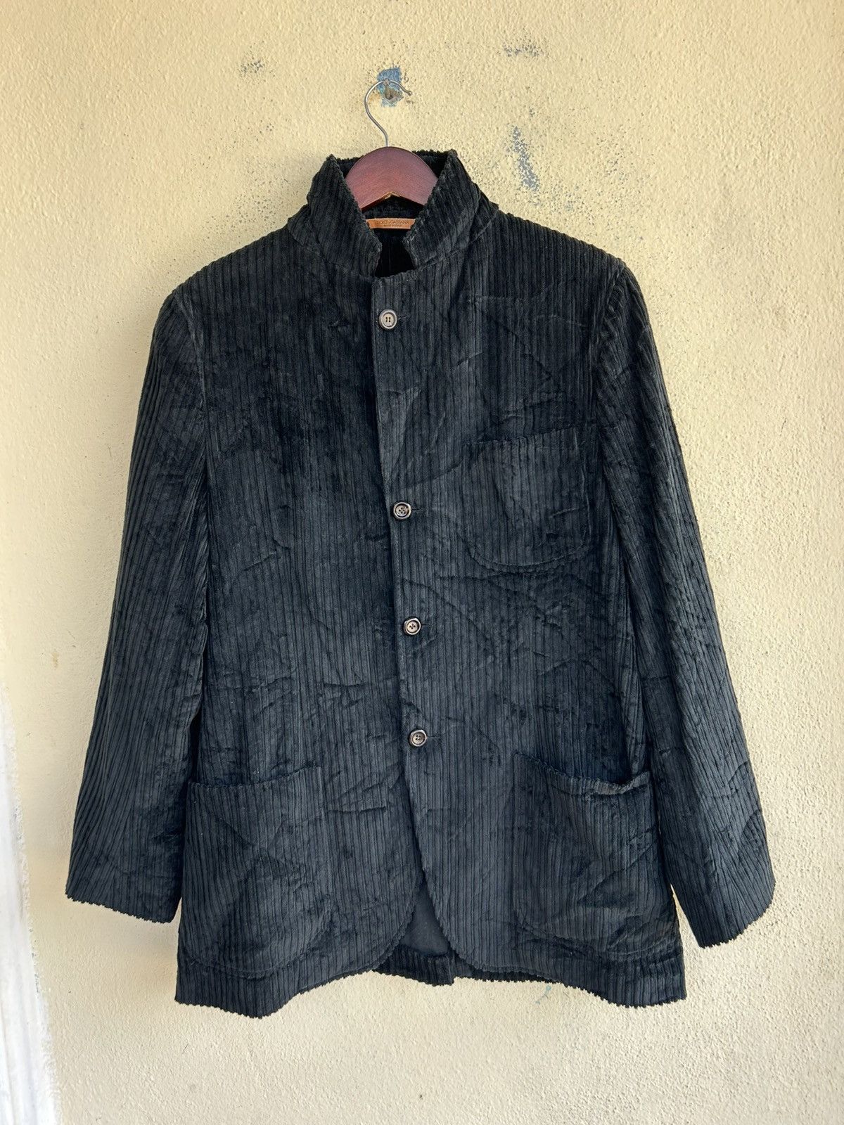 Dolce & Gabbana Corduroy Blazer Jacket
