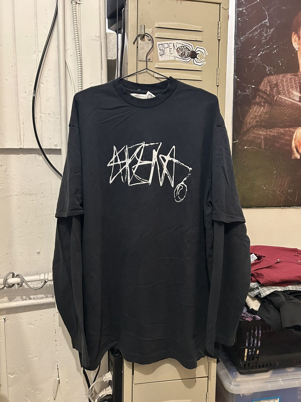Other All black layered $pent longsleeve Size US XL / EU 56 / 4 - 1 Thumbnail