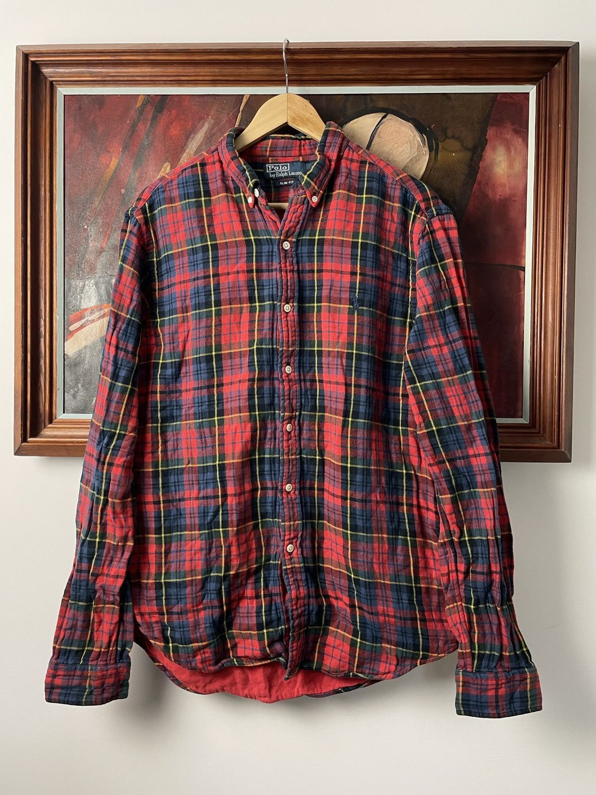 Ralph Lauren Polo Ralph Lauren Flannel Button Shirt Multicolor Checkered Size US L / EU 52-54 / 3 - 1 Thumbnail
