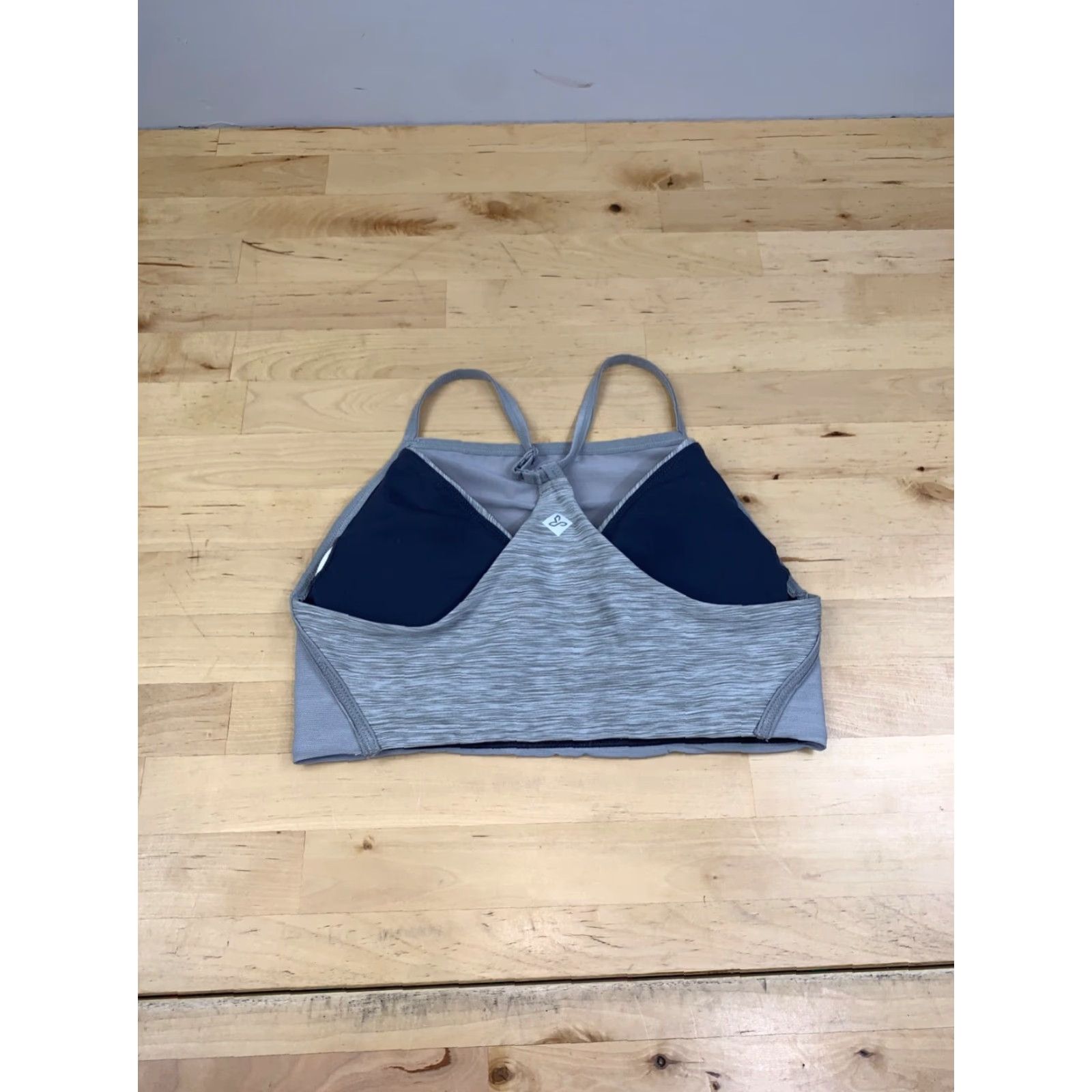 Prana prAna Sports Bra Womens XS Gray Racerback Activewear Outdoor #9365 Size ONE SIZE - 5 Thumbnail