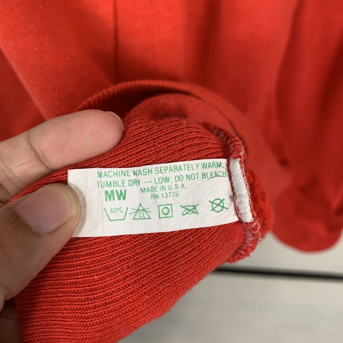Vintage Vintage 80s New Orleans French Quarter Red Pullover Hoodie Size US S / EU 44-46 / 1 - 14 Thumbnail