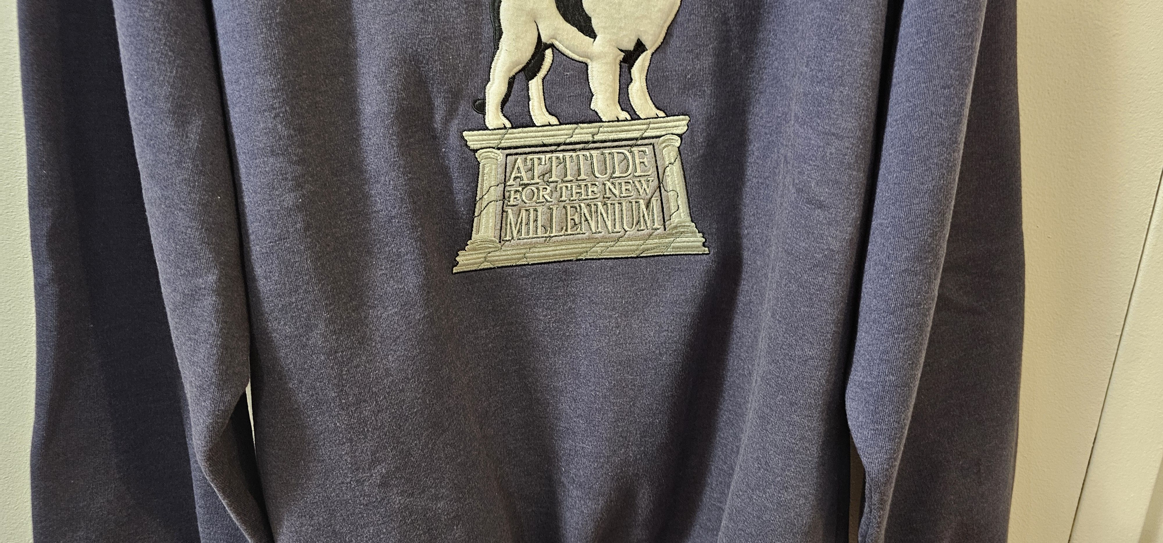 Big Dogs Vintage Big Dogs 2000 Fleece Sweatshirt Size Medium Size US M / EU 48-50 / 2 - 5 Thumbnail